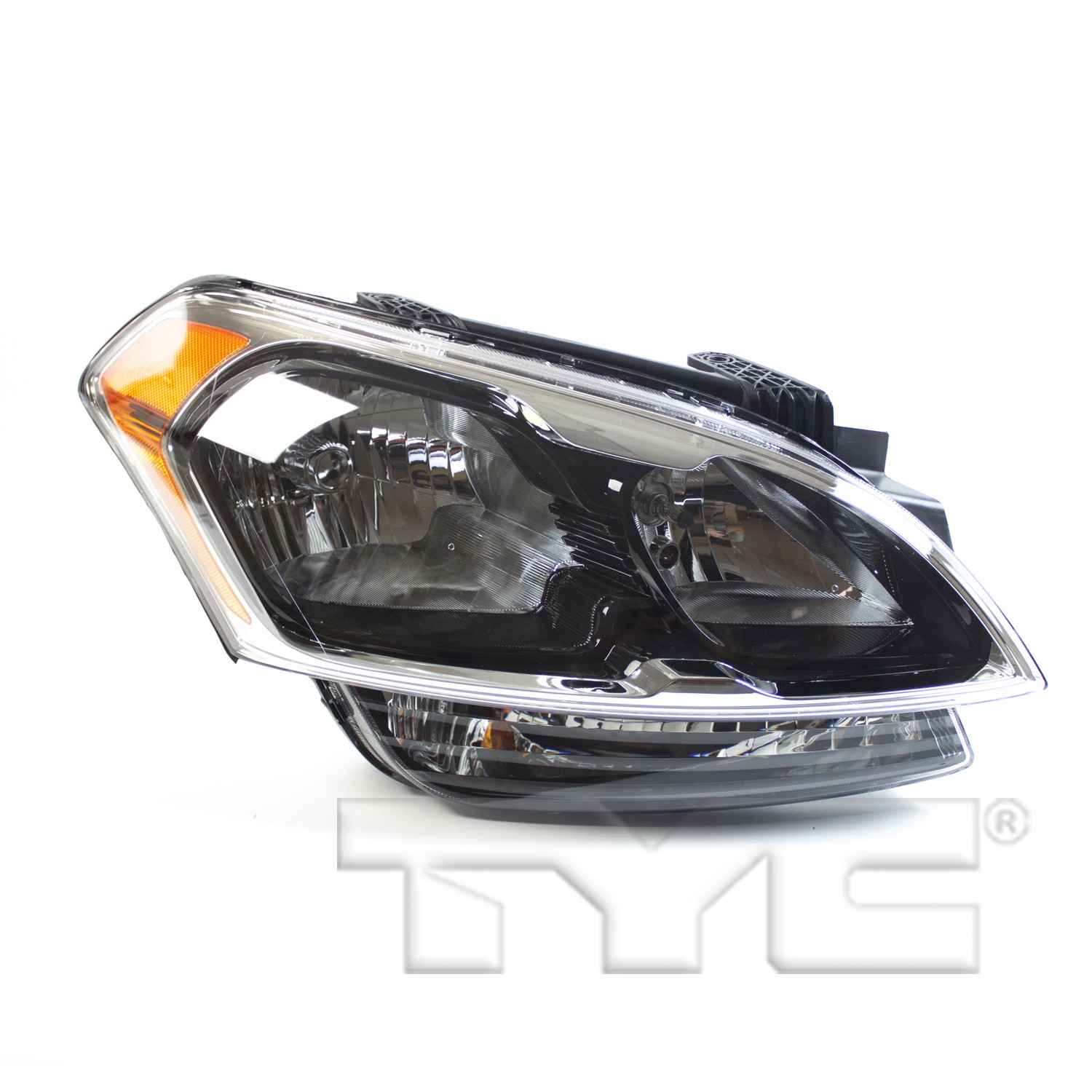 TYC Headlight Assembly  top view frsport 20-12733-00-9