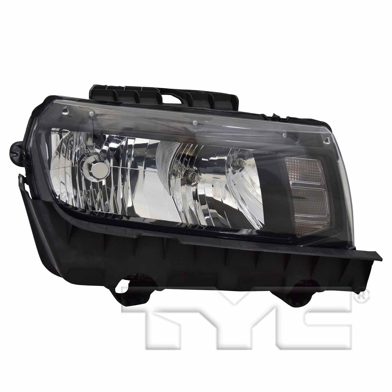 TYC Headlight Assembly  top view frsport 20-14761-00