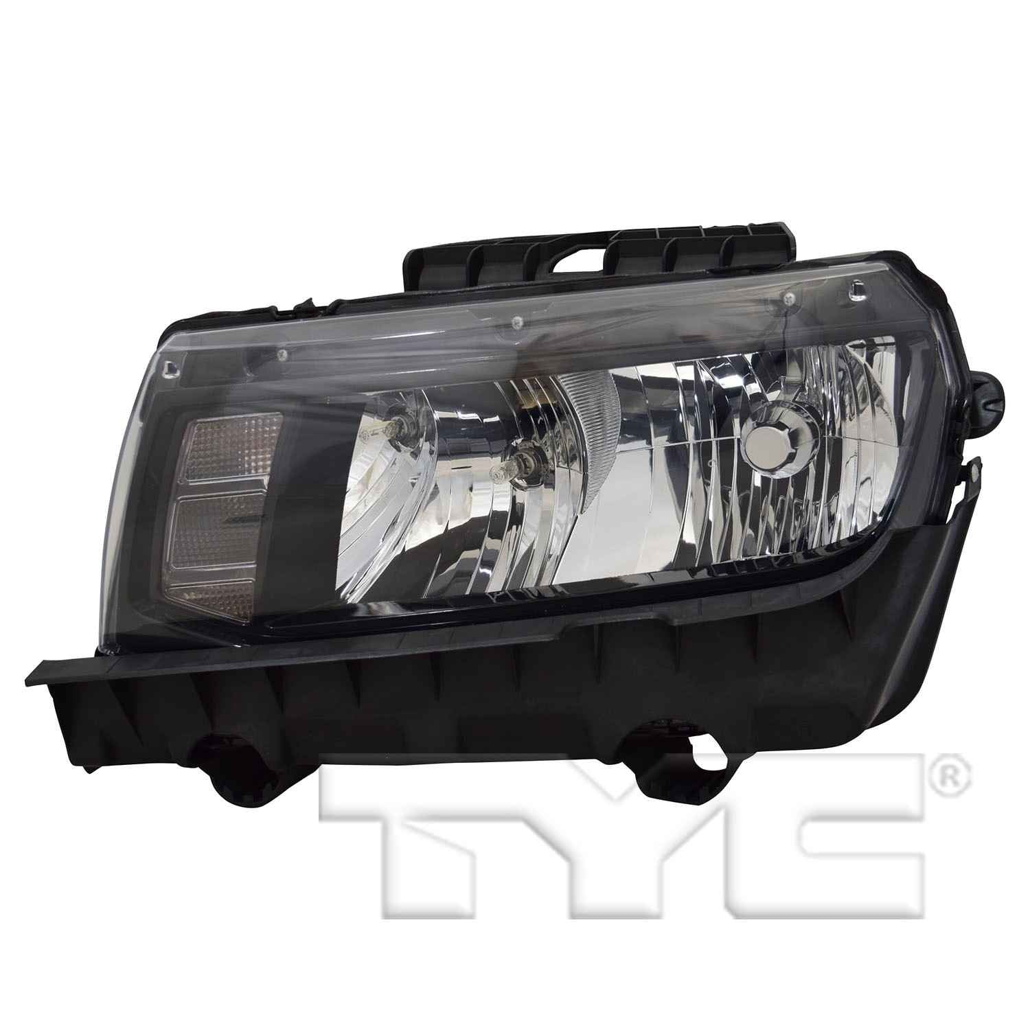 TYC Headlight Assembly  top view frsport 20-14762-00