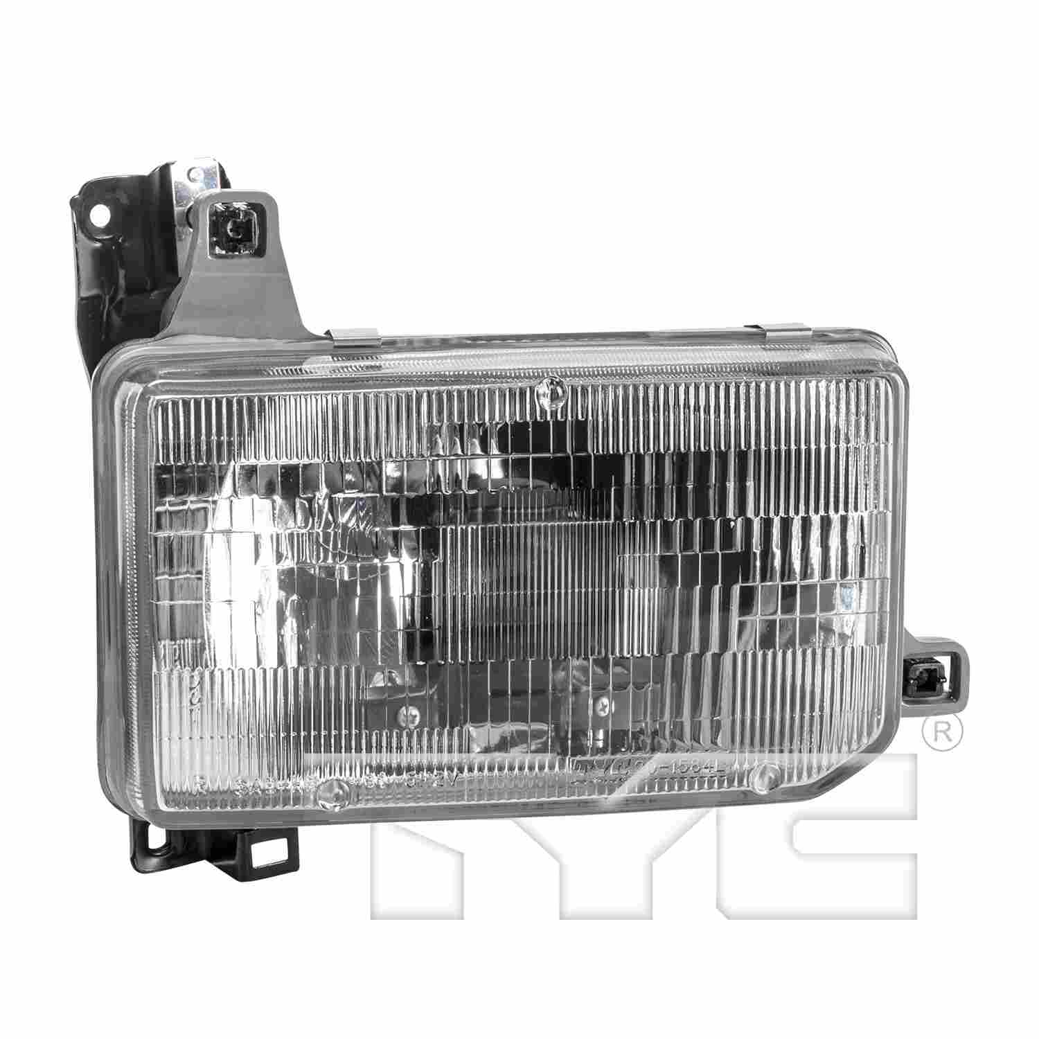 TYC Headlight Assembly  top view frsport 20-1584-00