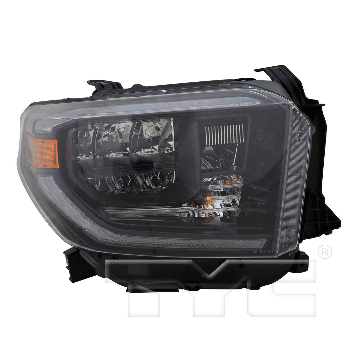 TYC Headlight Assembly  top view frsport 20-16217-80