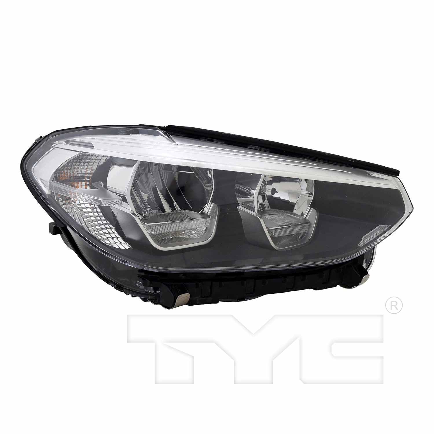 TYC Headlight Assembly  top view frsport 20-16465-00