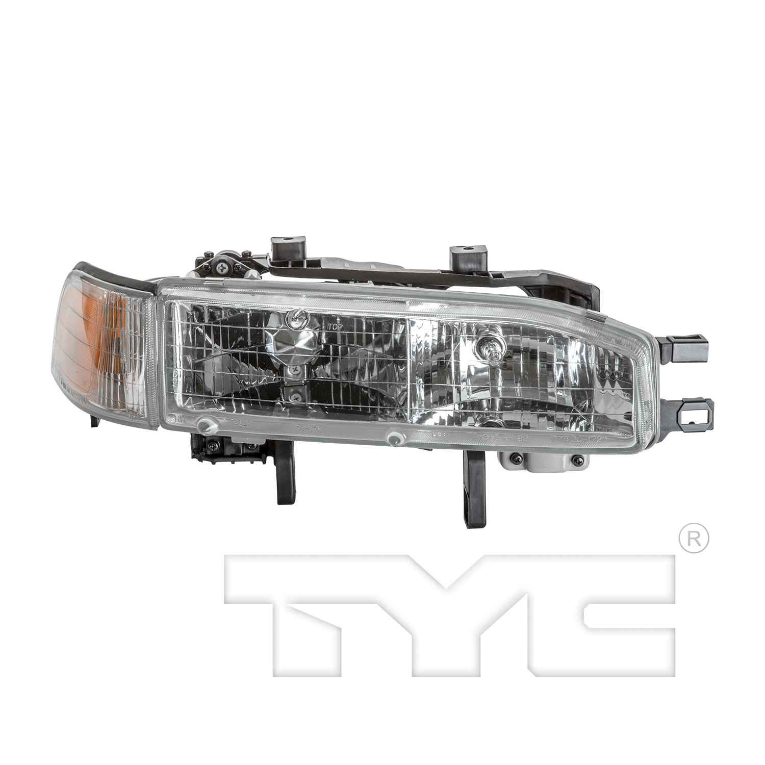 TYC Headlight Assembly  top view frsport 20-1720-00