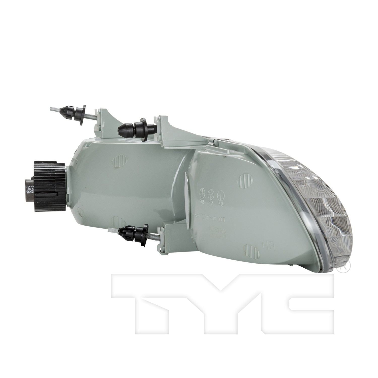 tyc headlight assembly  frsport 20-1833-00