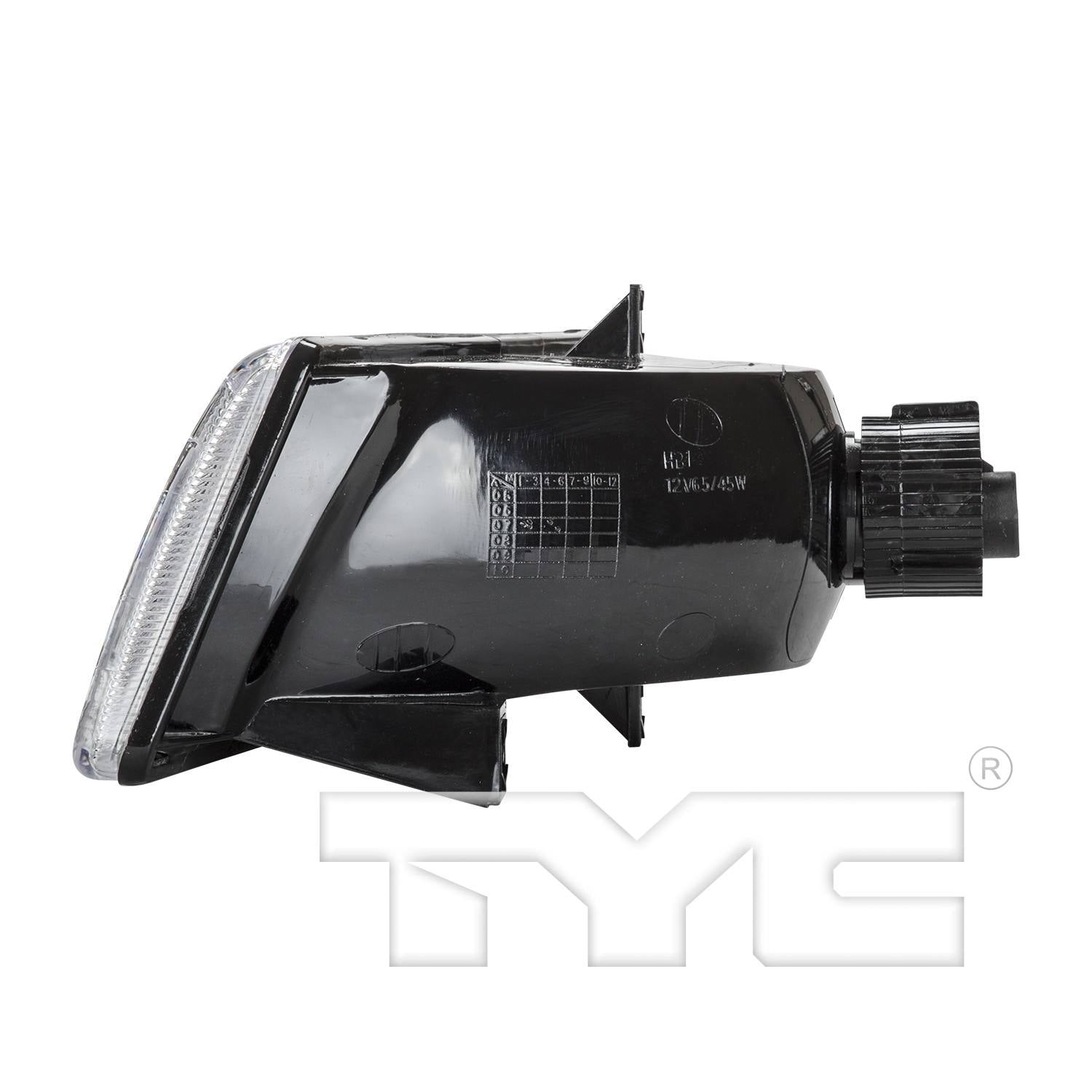 tyc headlight assembly  frsport 20-1960-00