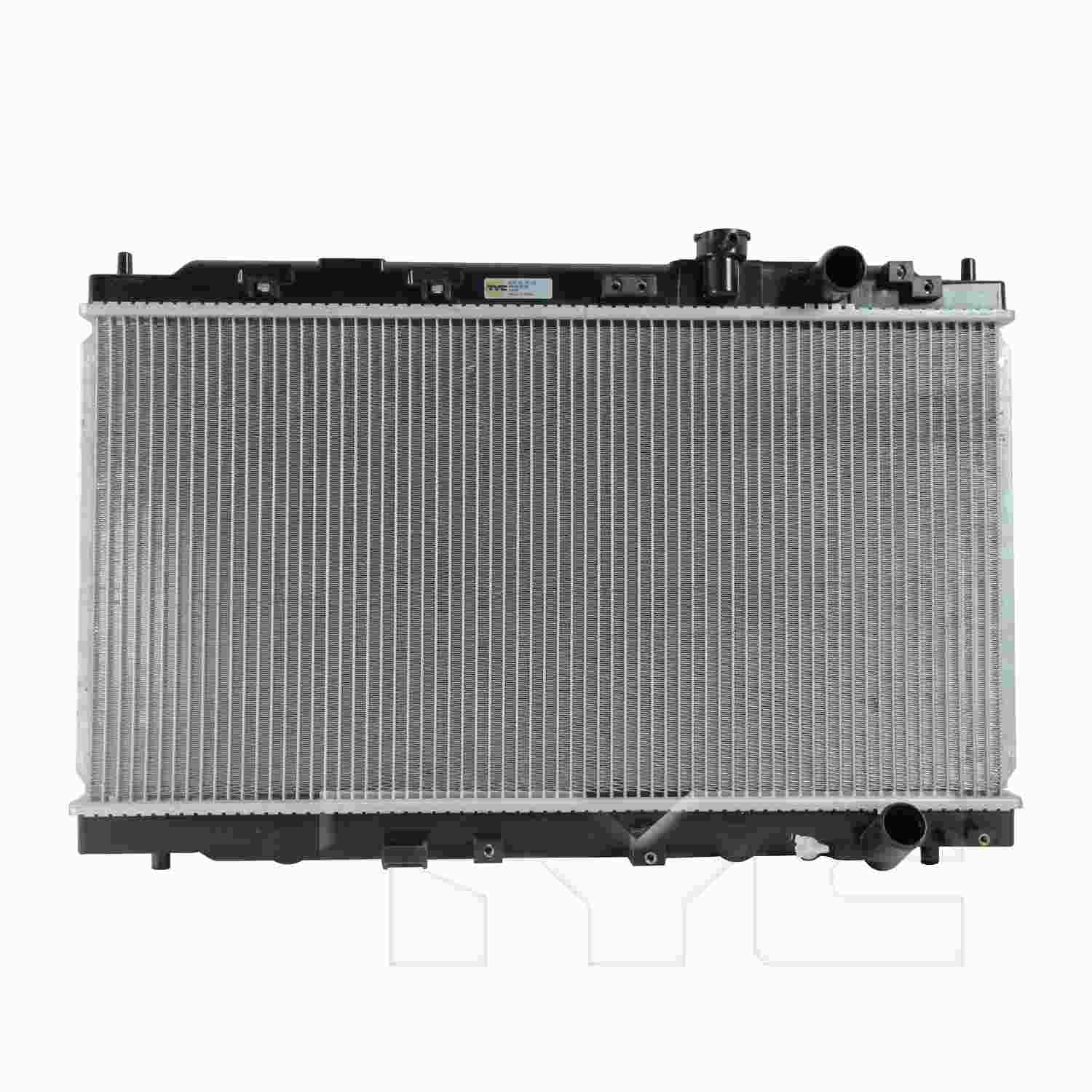 TYC TYC Radiator  top view frsport 2028