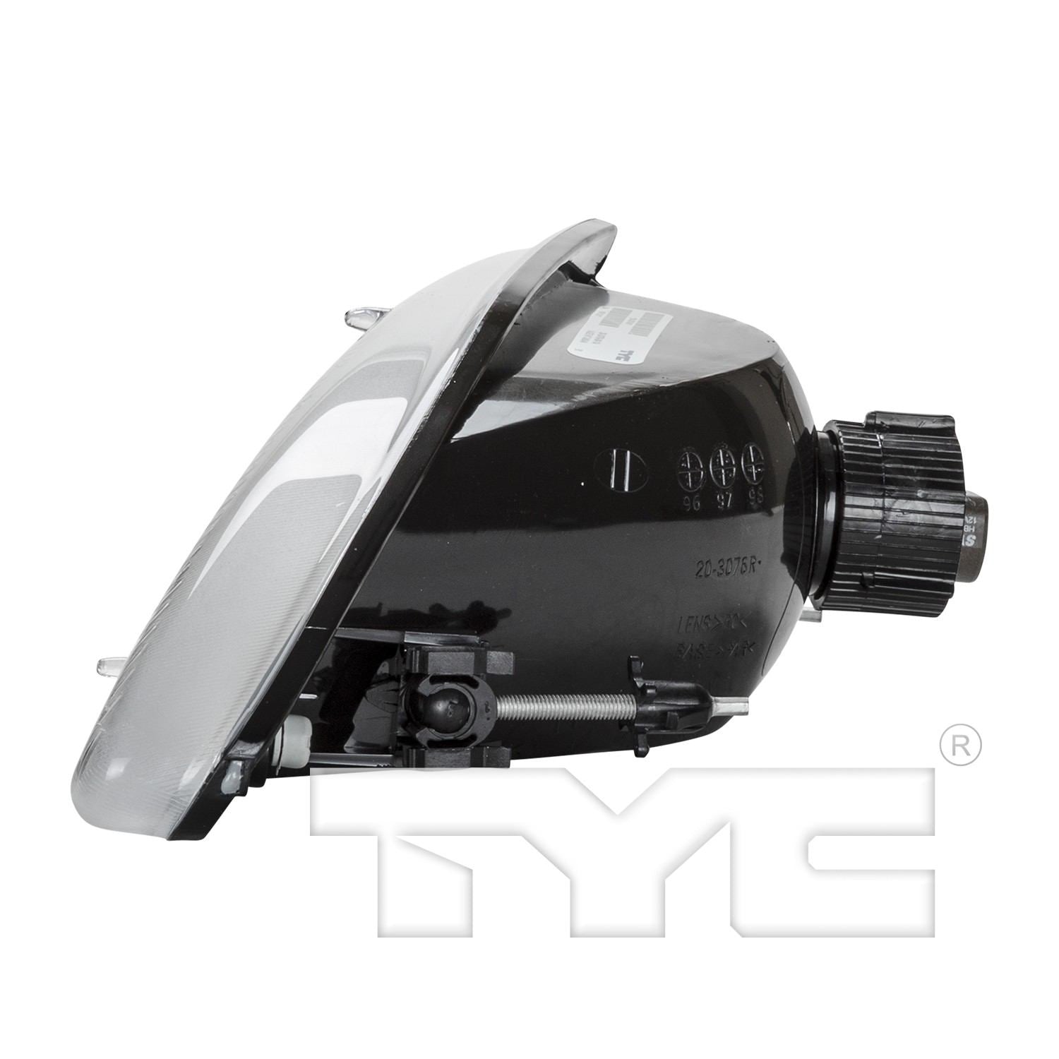 tyc headlight assembly  frsport 20-3076-00