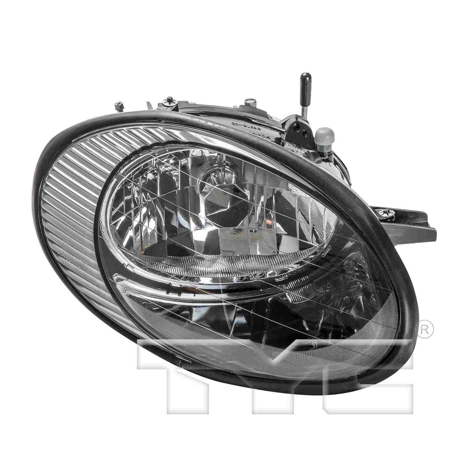 TYC Headlight Assembly  top view frsport 20-3169-90