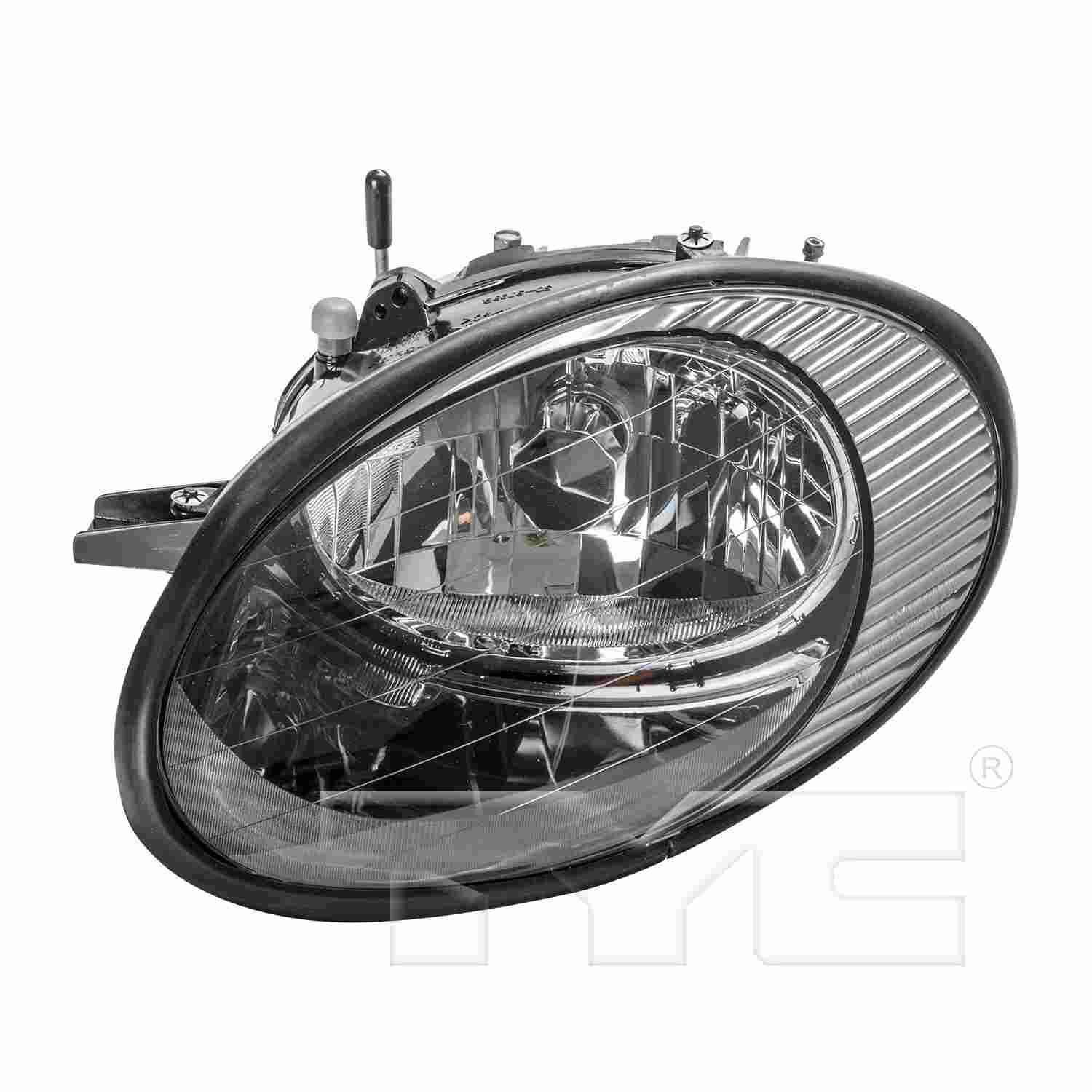 TYC Headlight Assembly  top view frsport 20-3170-90