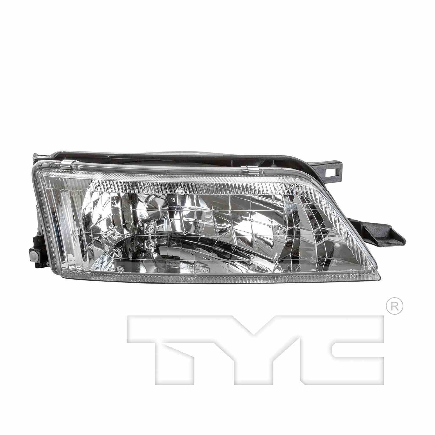 TYC Headlight Assembly  top view frsport 20-5061-00