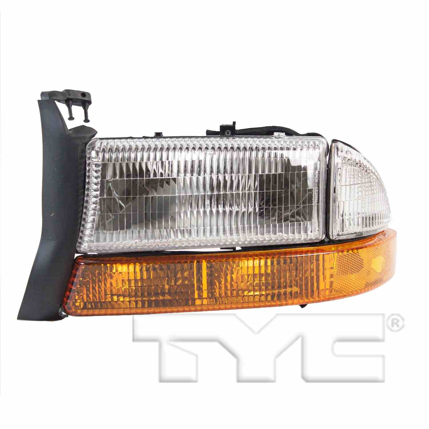 TYC Headlight Assembly  top view frsport 20-5064-09-9