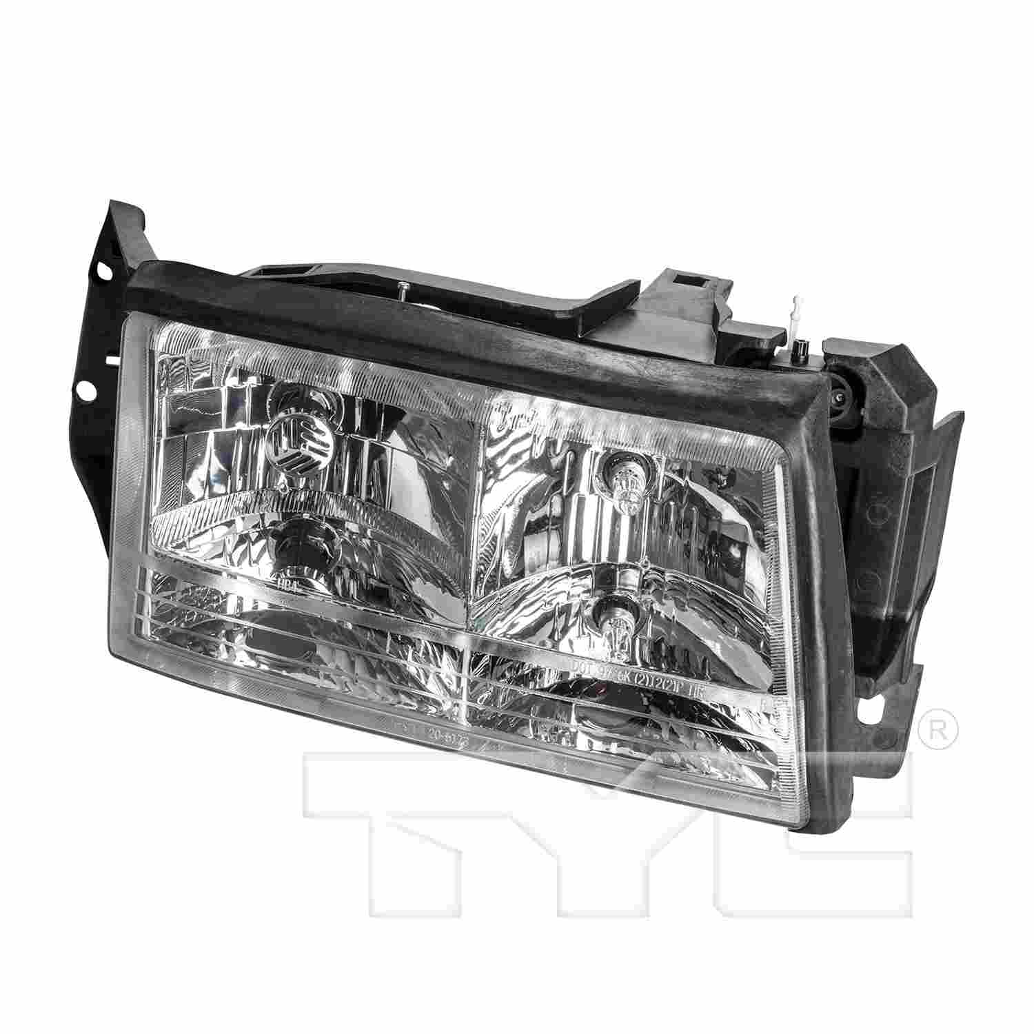 TYC Headlight Assembly  top view frsport 20-5173-00