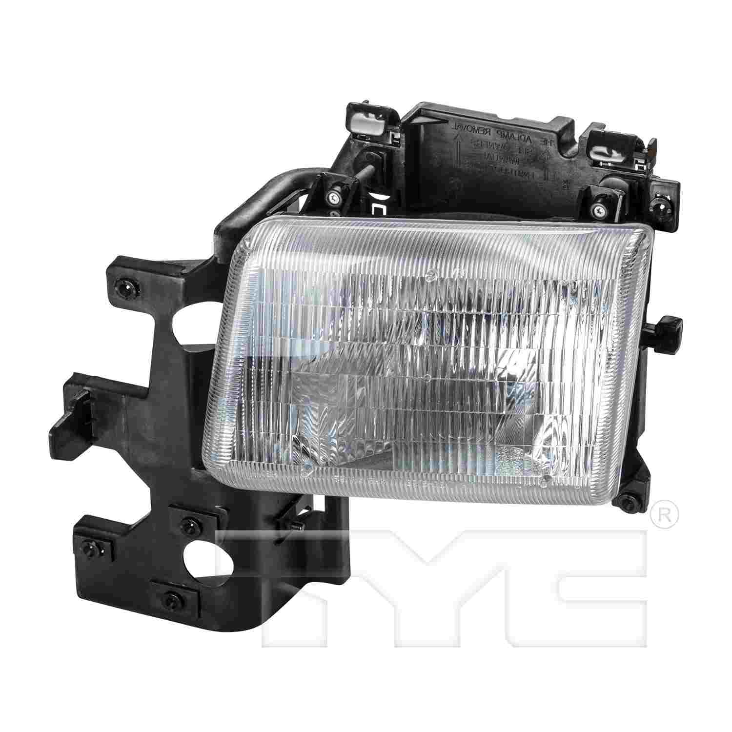 TYC Headlight Assembly  top view frsport 20-5194-01