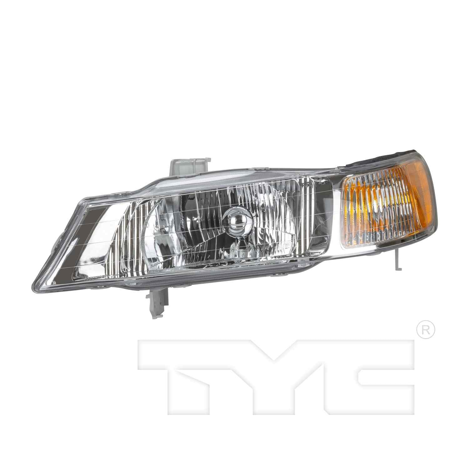 TYC Headlight Assembly  top view frsport 20-5566-01-9