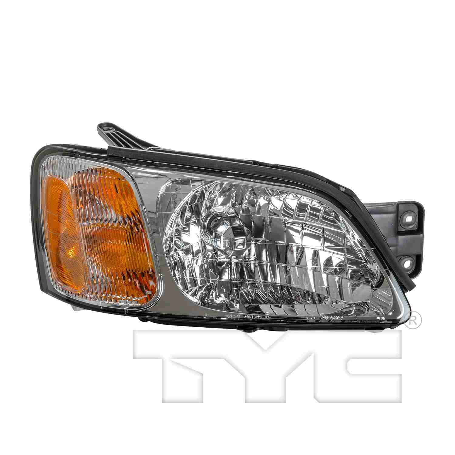 TYC Headlight Assembly  top view frsport 20-5867-00