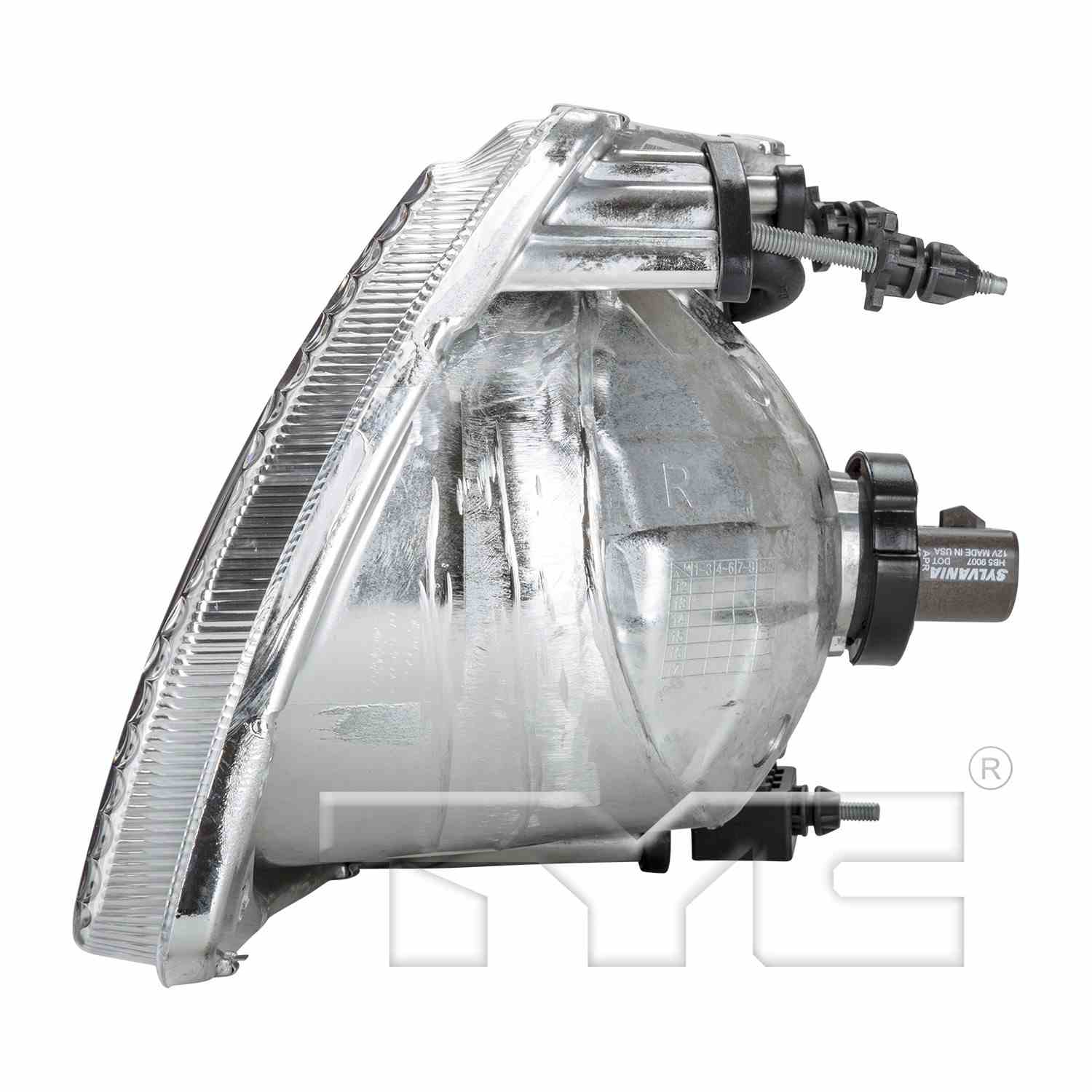 tyc headlight assembly  frsport 20-6059-00