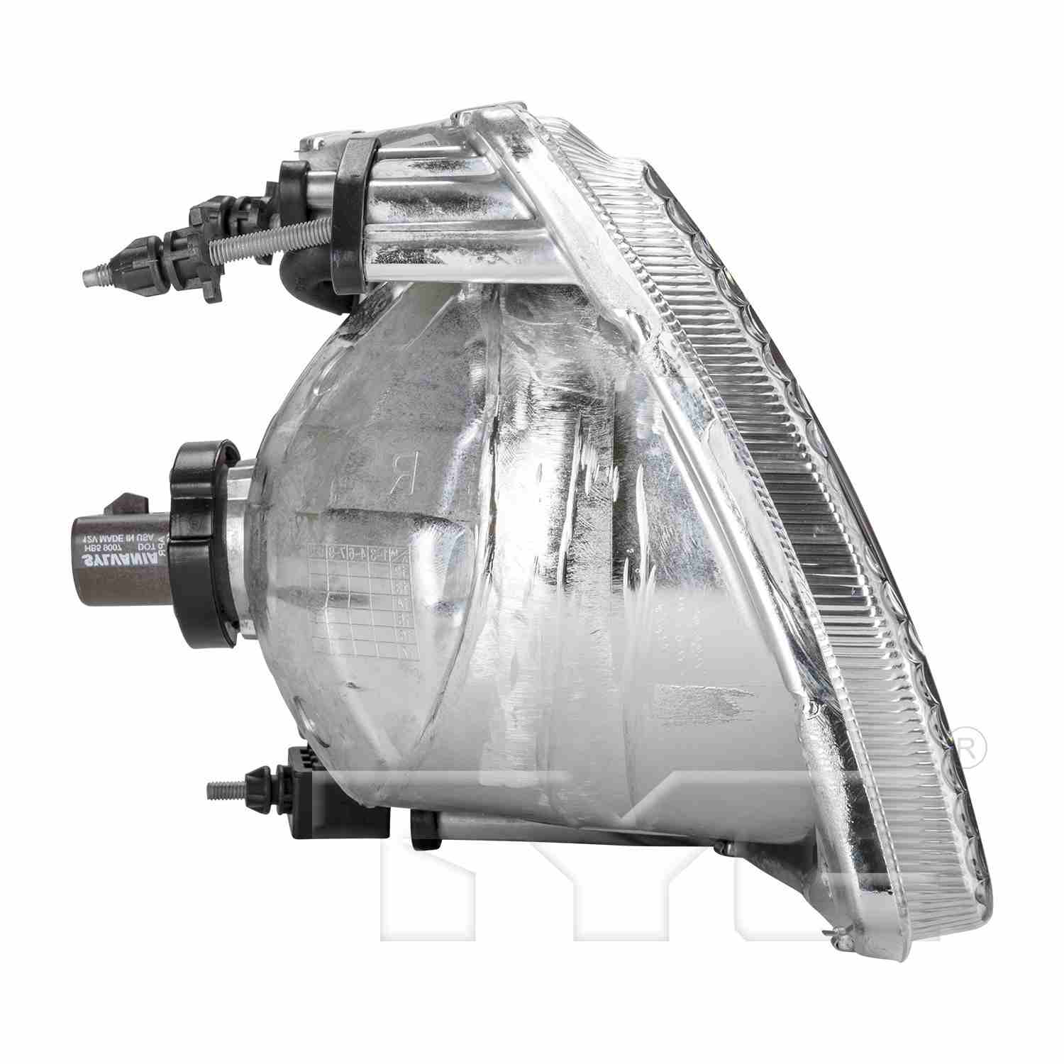 tyc headlight assembly  frsport 20-6060-00