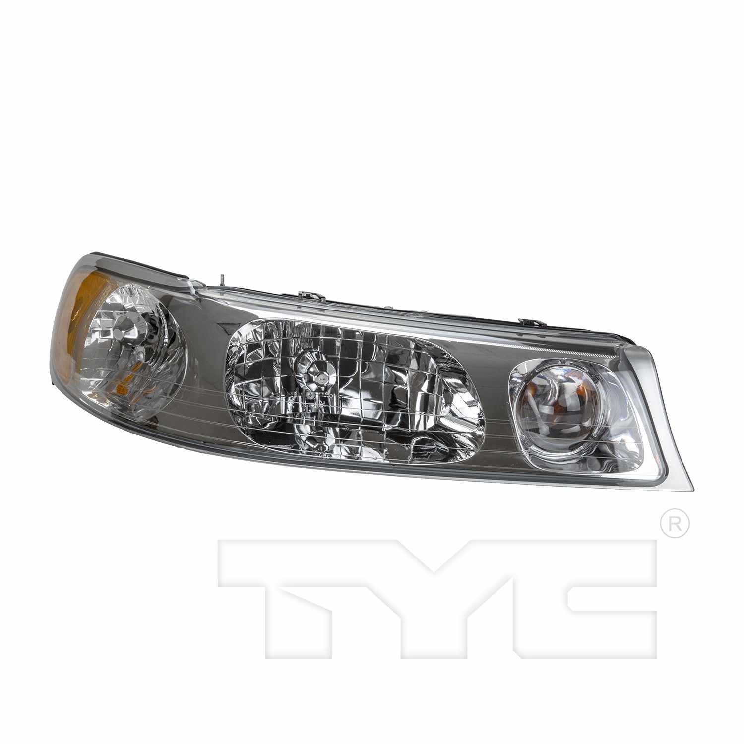 TYC Headlight Assembly  top view frsport 20-6085-00