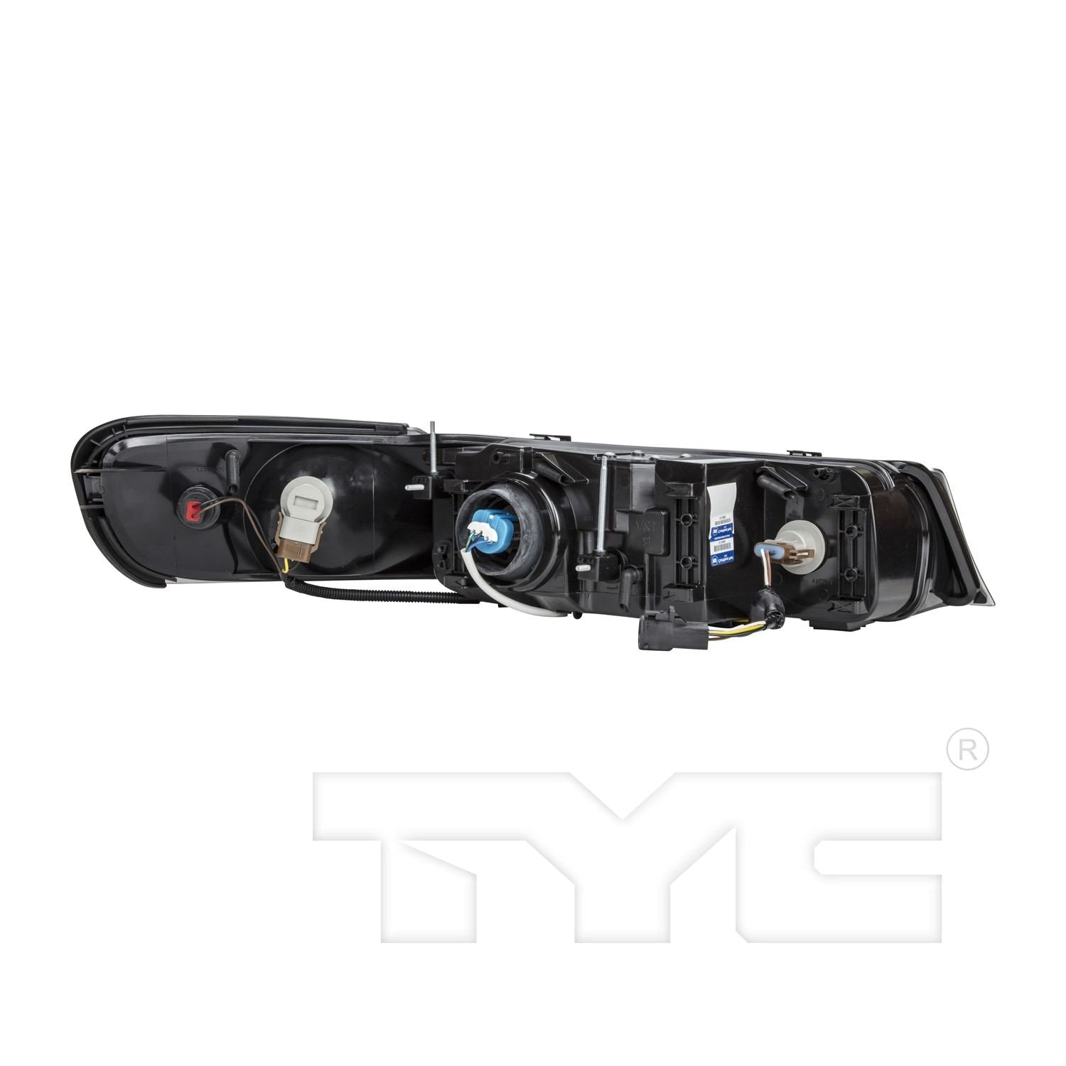 tyc headlight assembly  frsport 20-6086-00