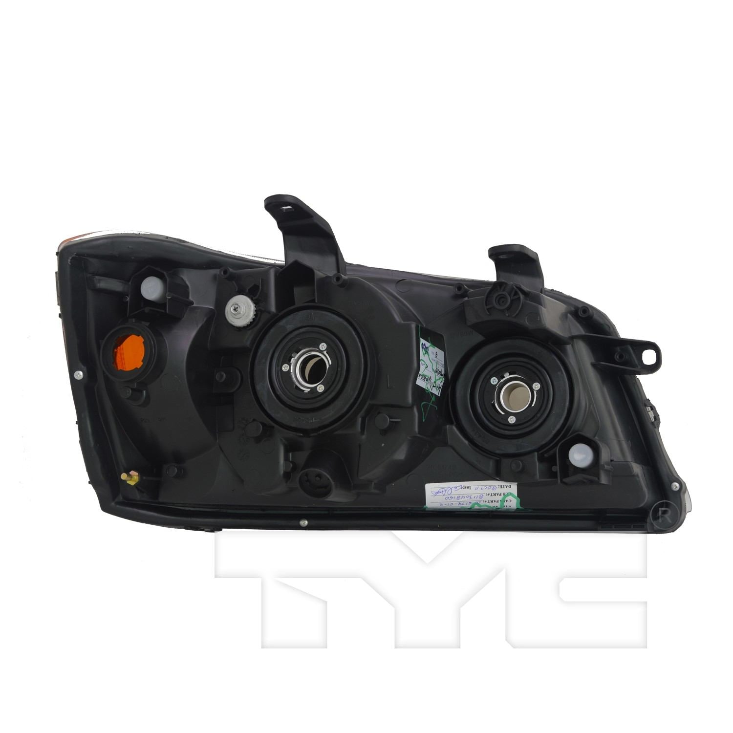 tyc headlight assembly  frsport 20-6174-01-9