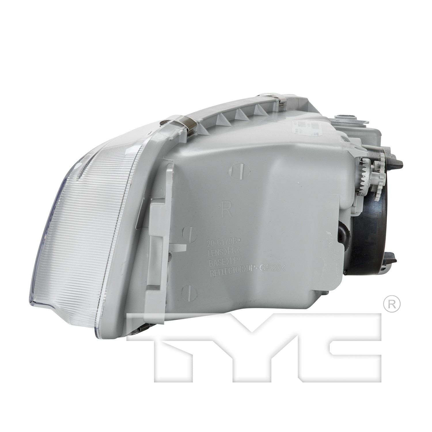 tyc headlight assembly  frsport 20-6179-00