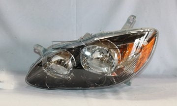 TYC Headlight Assembly  top view frsport 20-6236-70