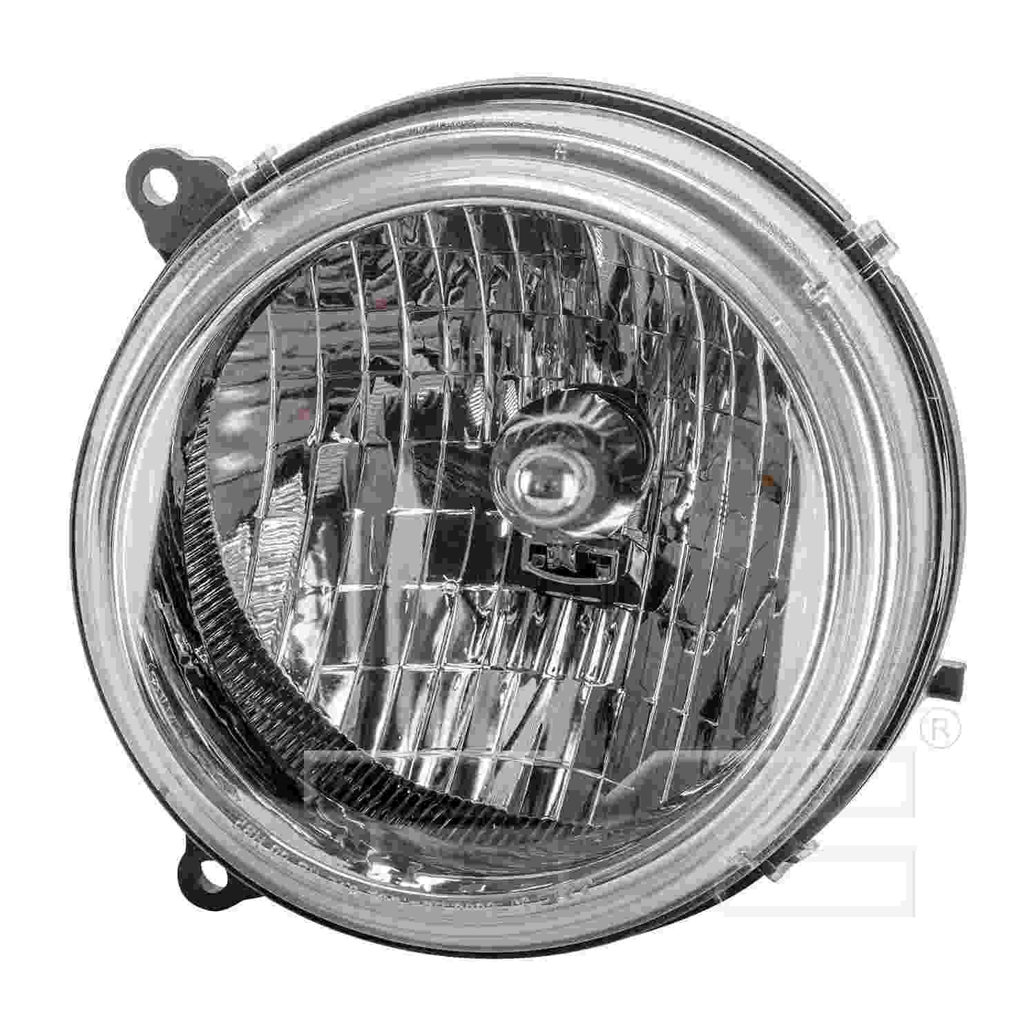 TYC Headlight Assembly  top view frsport 20-6290-00