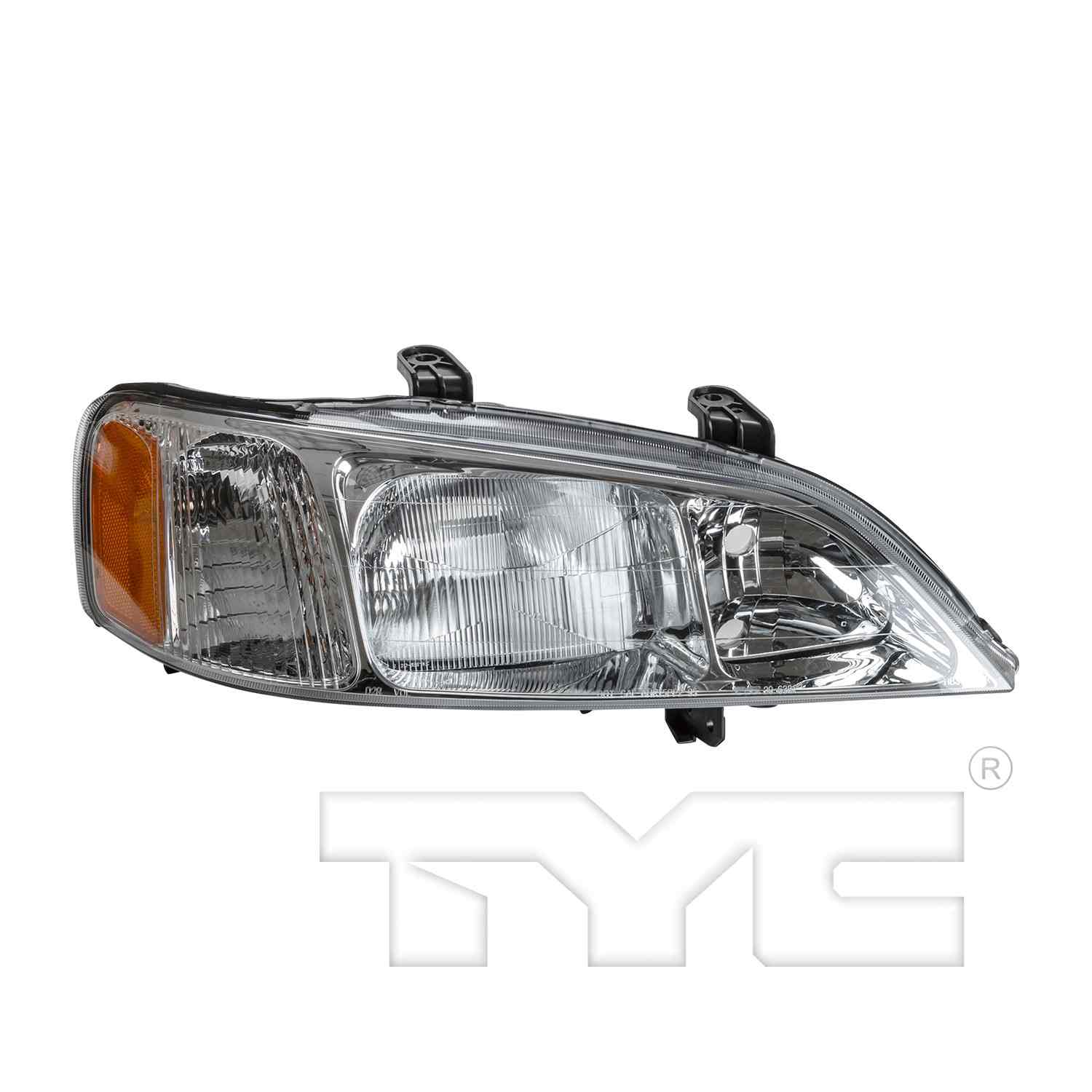 TYC Headlight Assembly  top view frsport 20-6381-01