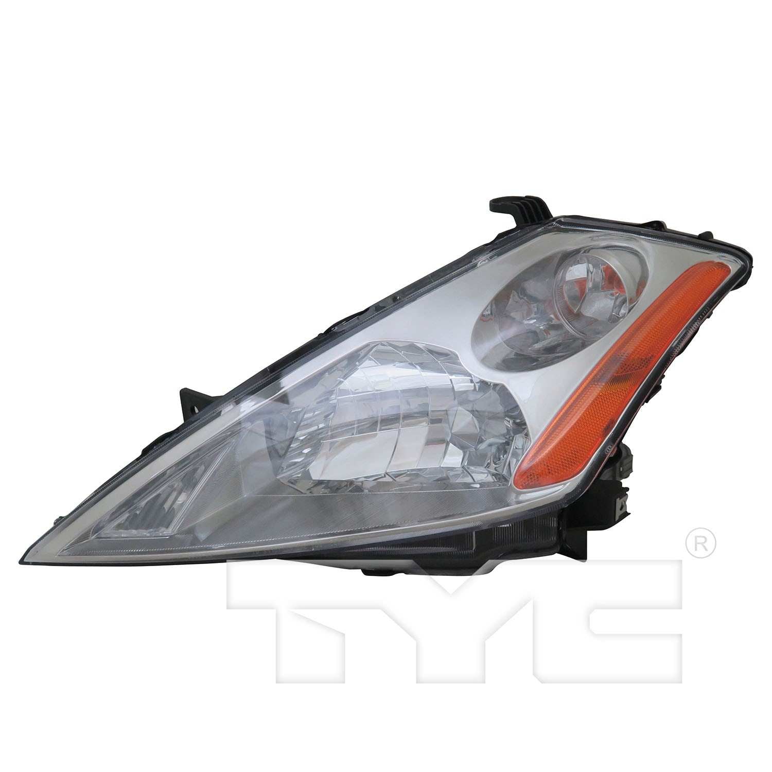 TYC Headlight Assembly  top view frsport 20-6526-00-9