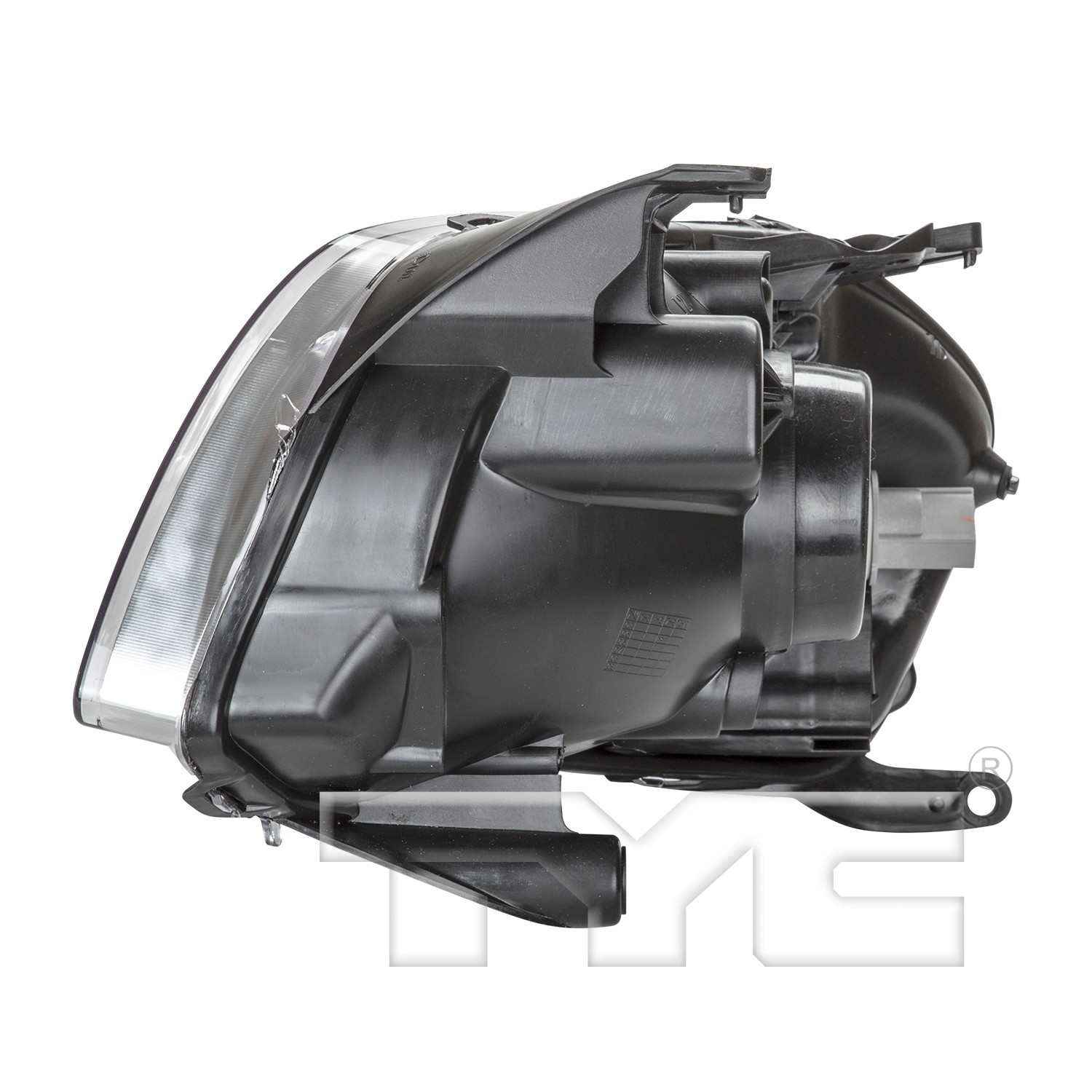 tyc headlight assembly  frsport 20-6619-00