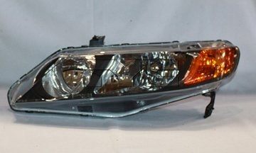 TYC Head Light Left Side - Honda Civic Sedan 2006-08