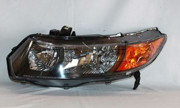 TYC Headlight Assembly  top view frsport 20-6736-00