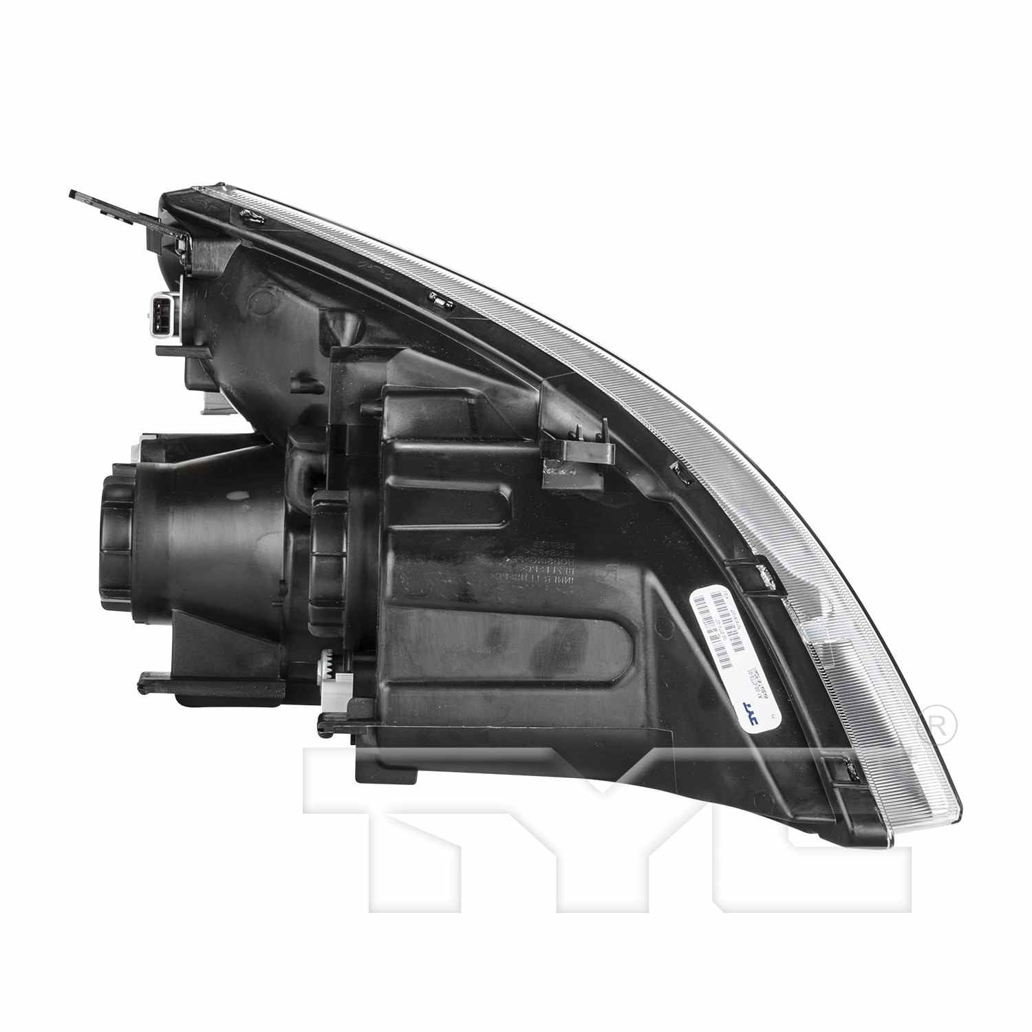 tyc headlight assembly  frsport 20-6776-00