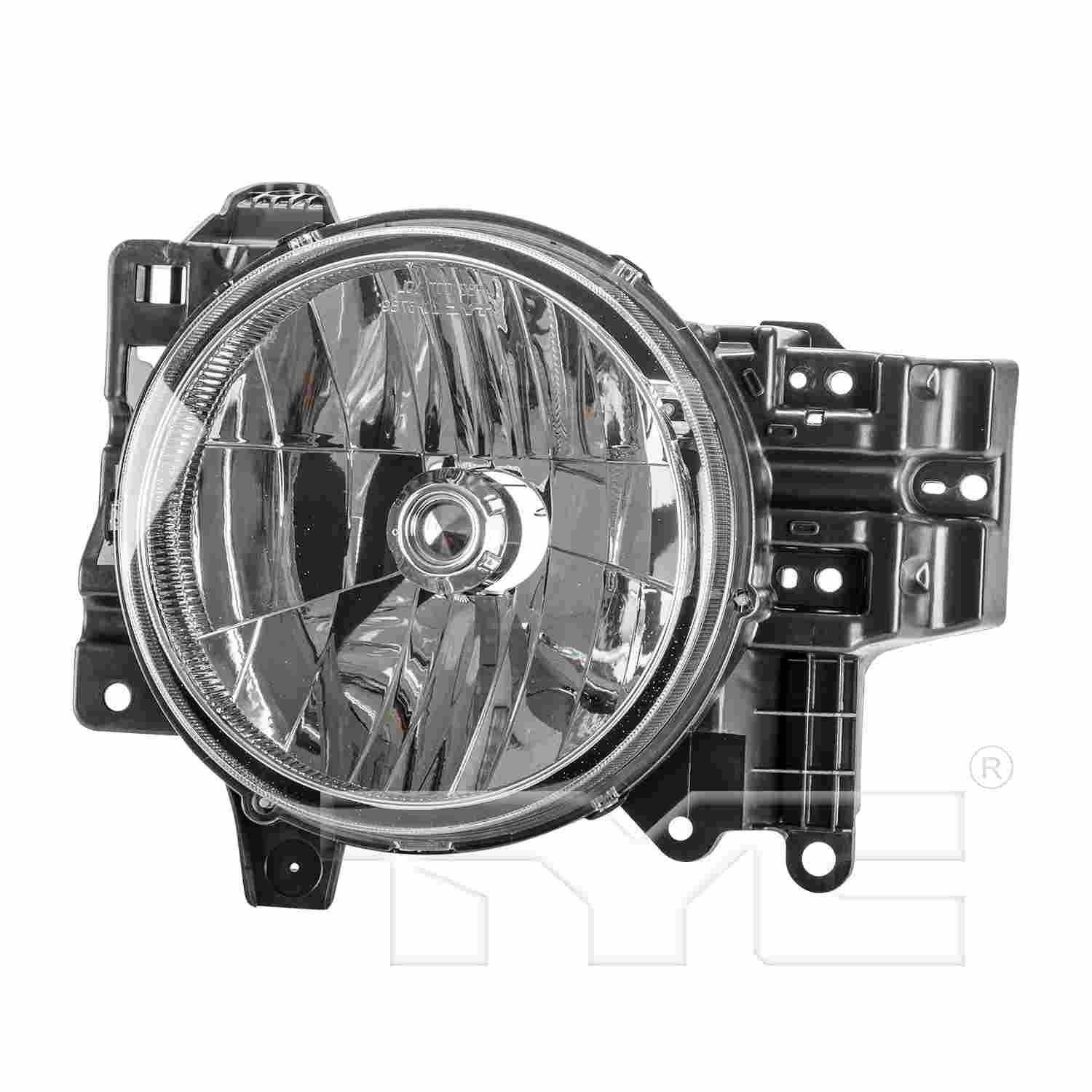 TYC Headlight Assembly  top view frsport 20-6790-01