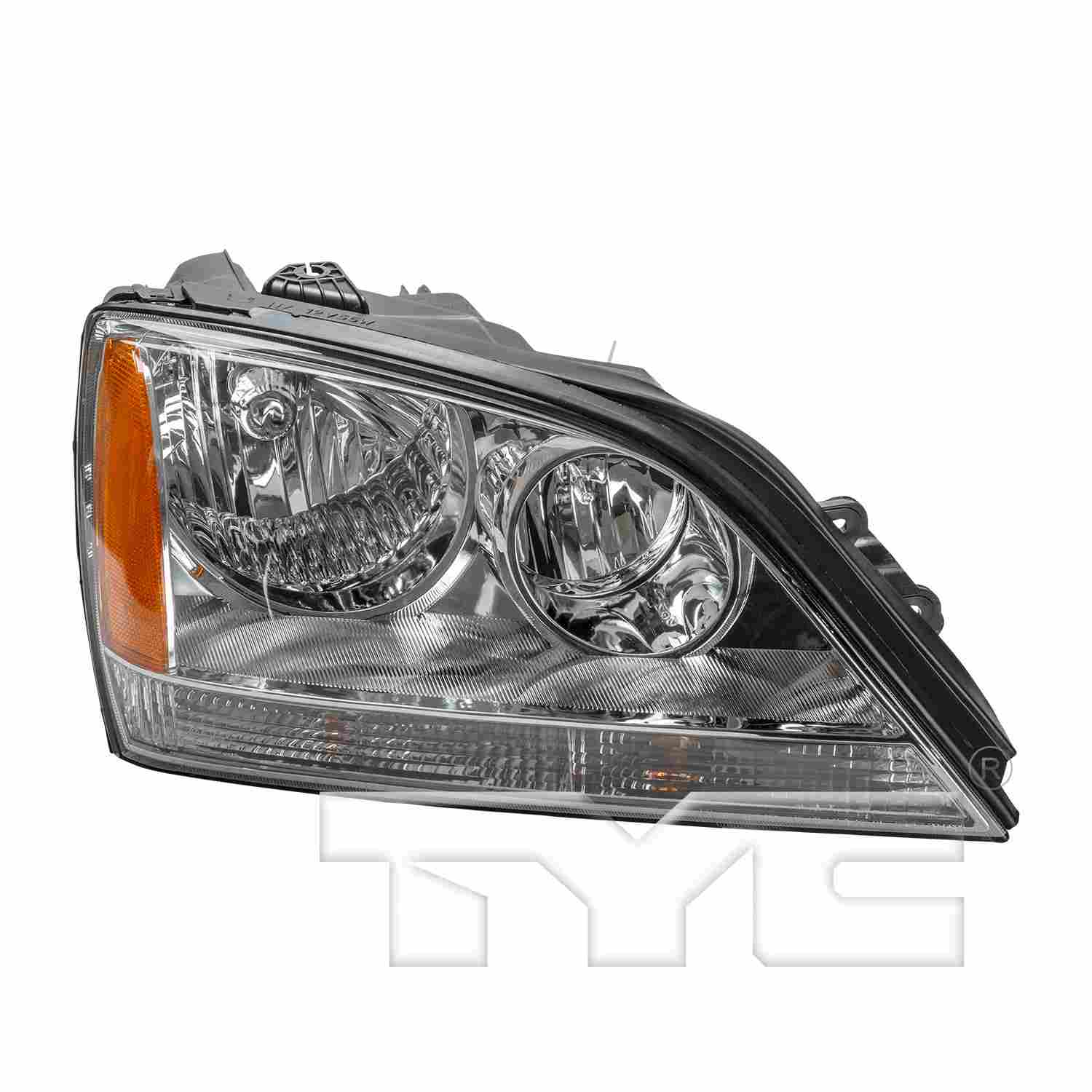 TYC Headlight Assembly  top view frsport 20-6805-00