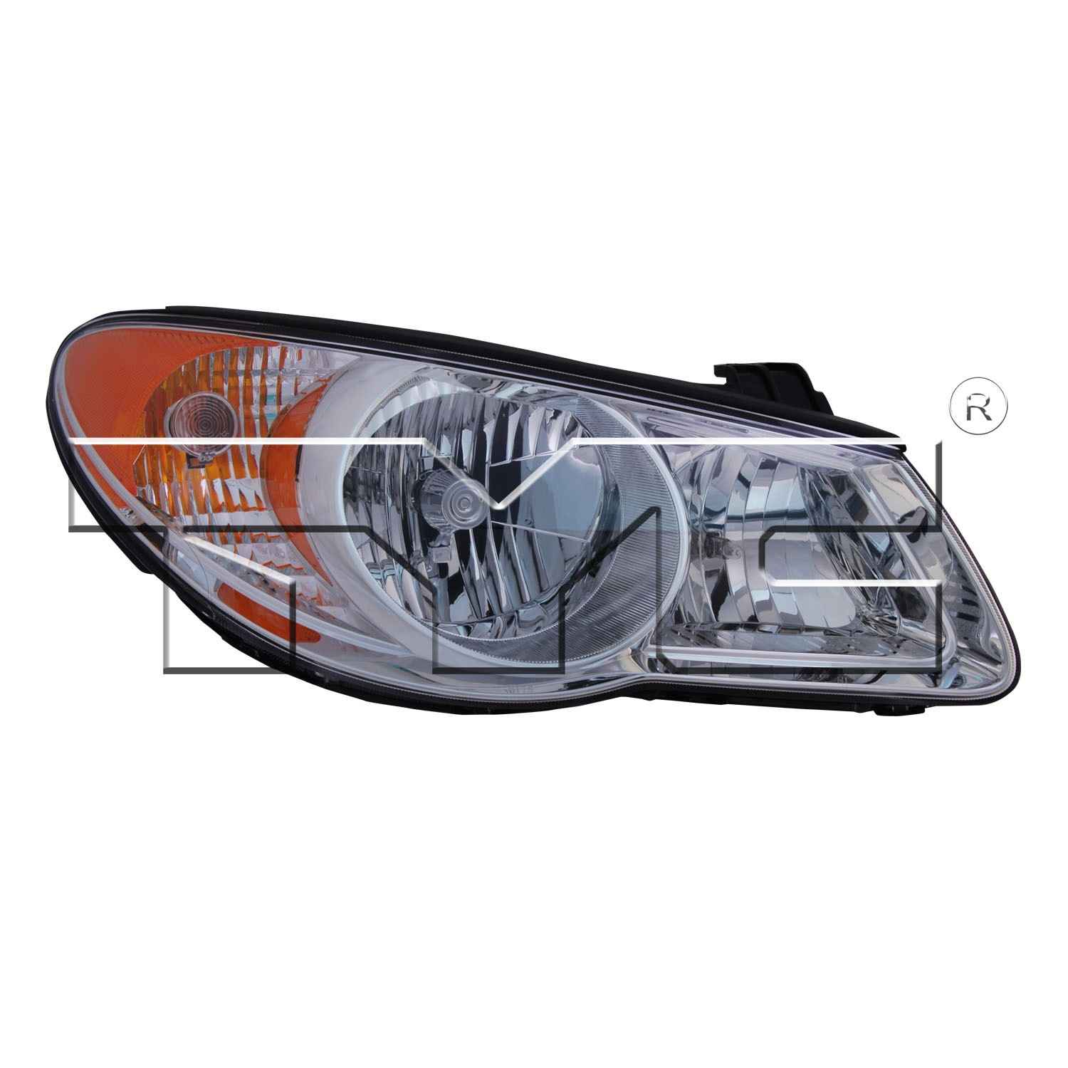 TYC Headlight Assembly  top view frsport 20-6811-90