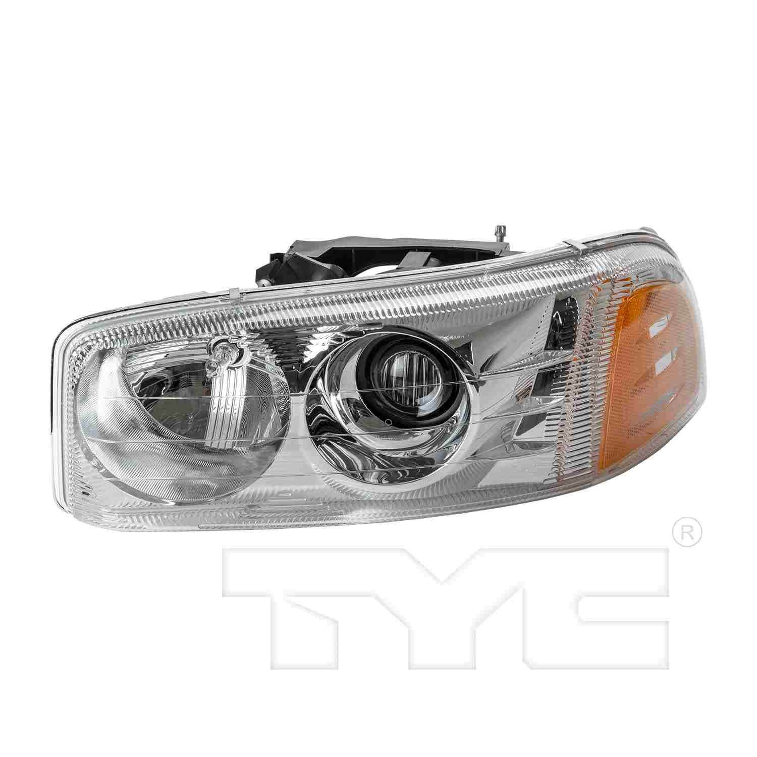 TYC Headlight Assembly  top view frsport 20-6860-00