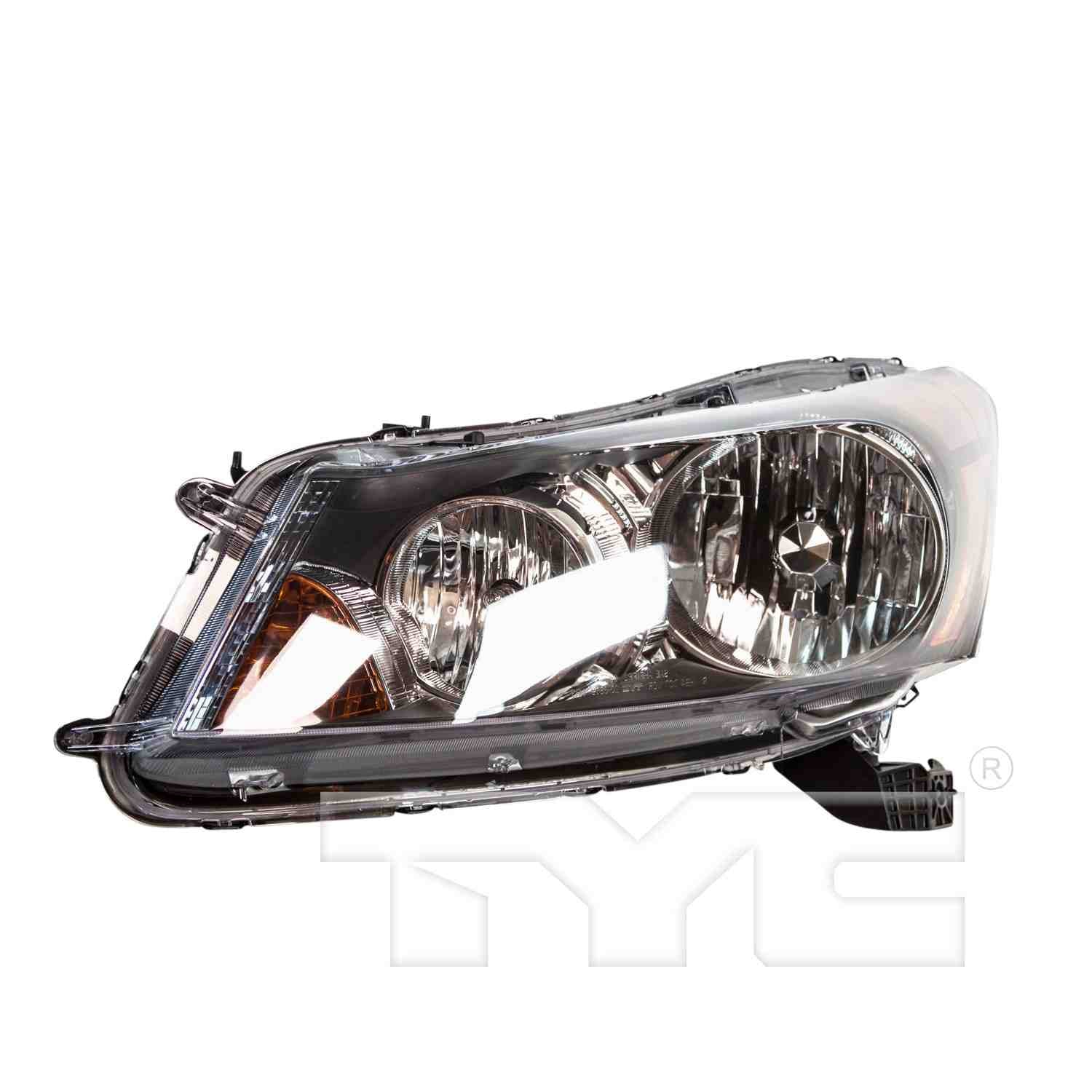 TYC Headlight Assembly  top view frsport 20-6880-00-9