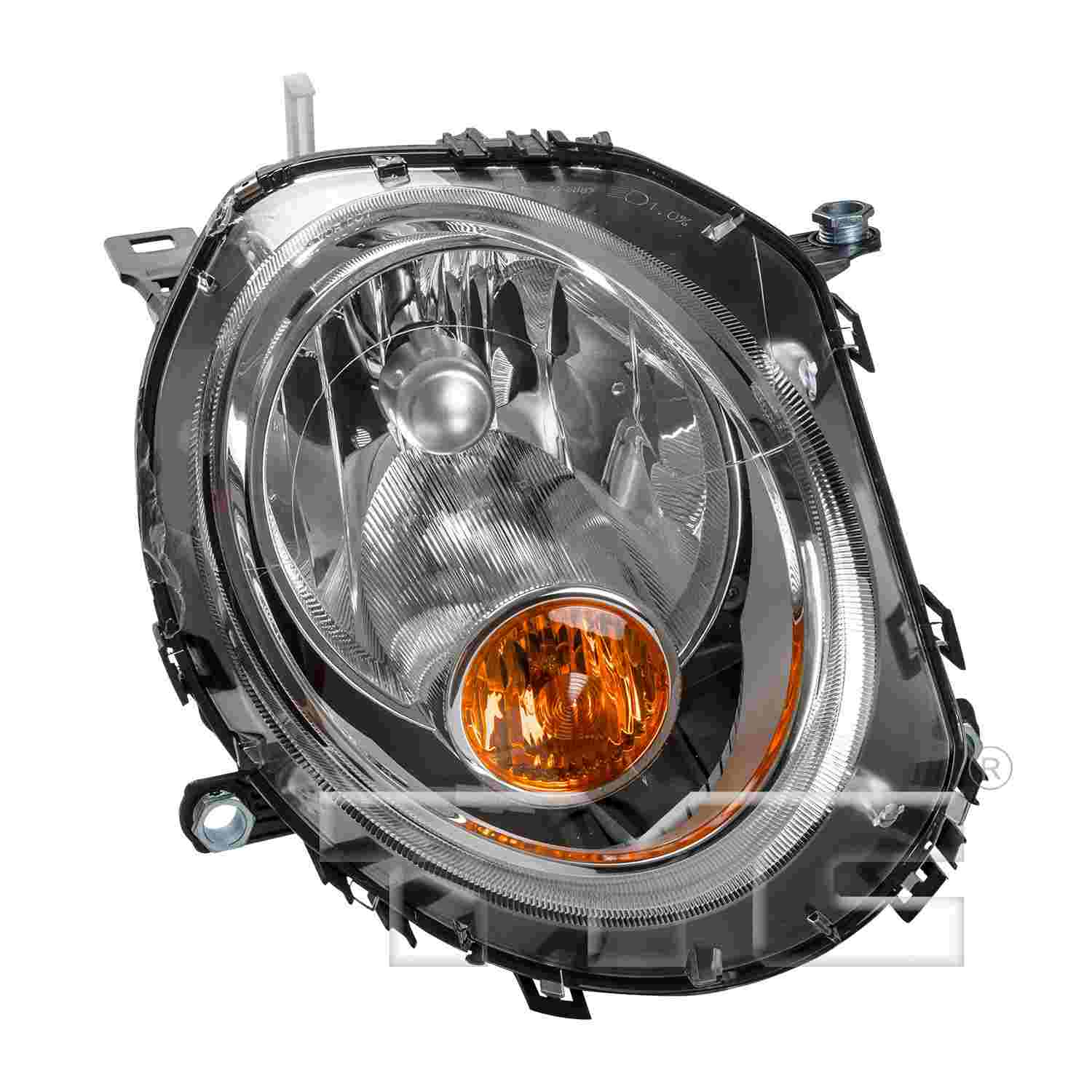 TYC Headlight Assembly  top view frsport 20-6887-00-9