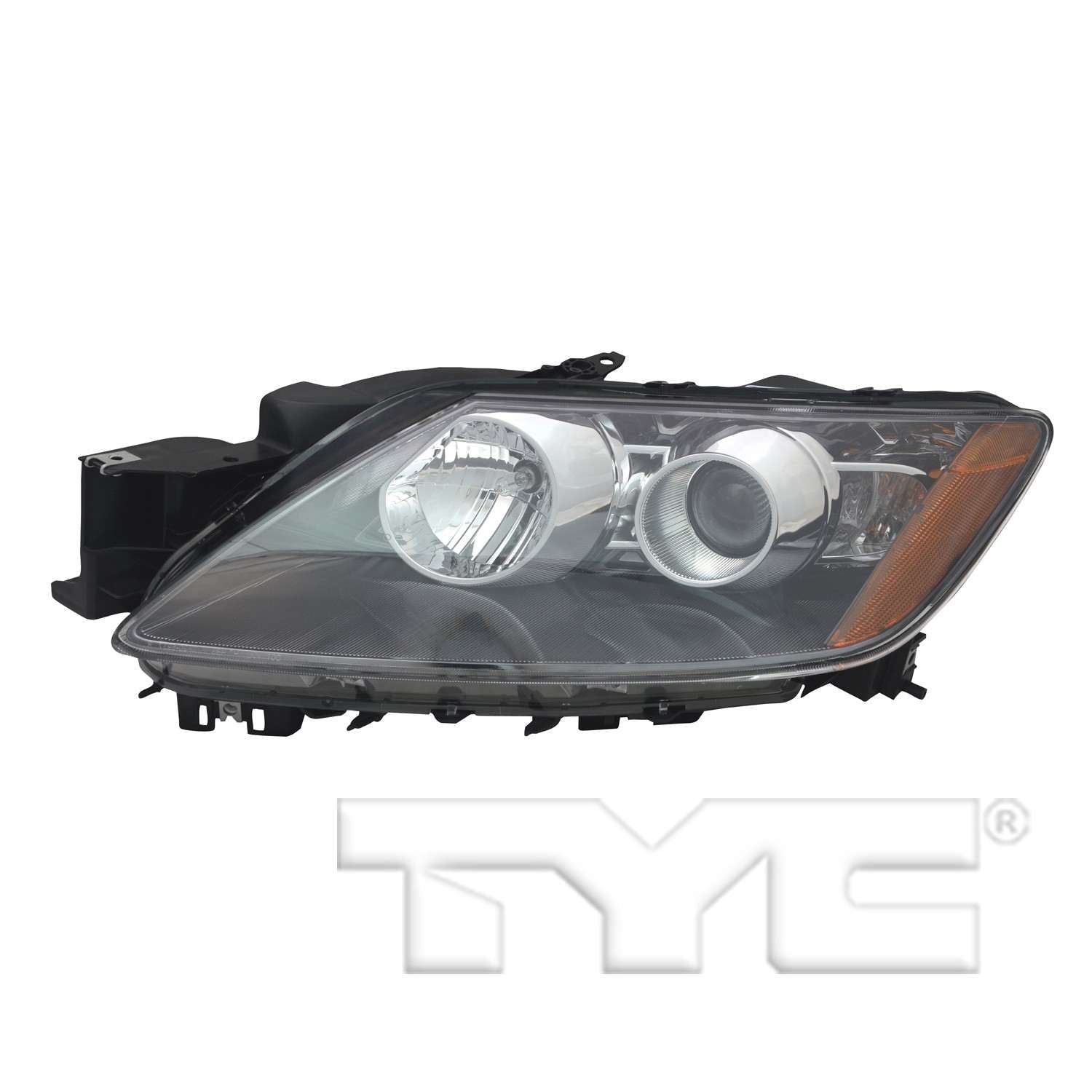 TYC Headlight Assembly  top view frsport 20-6938-00