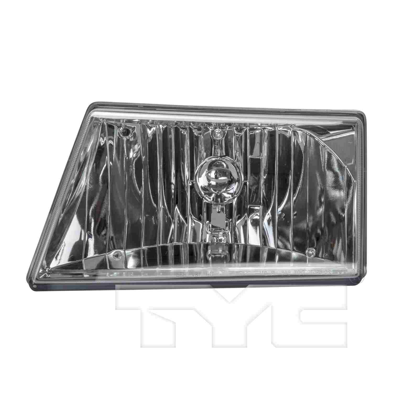 TYC Headlight Assembly  top view frsport 20-6952-00