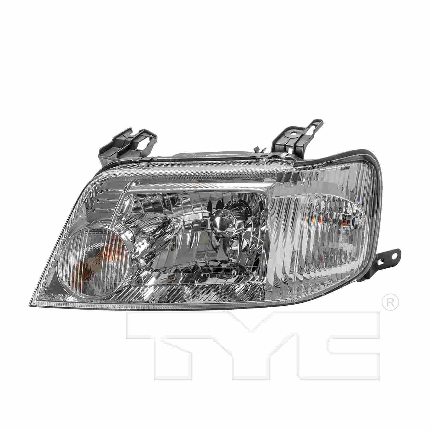 TYC Headlight Assembly  top view frsport 20-6984-00