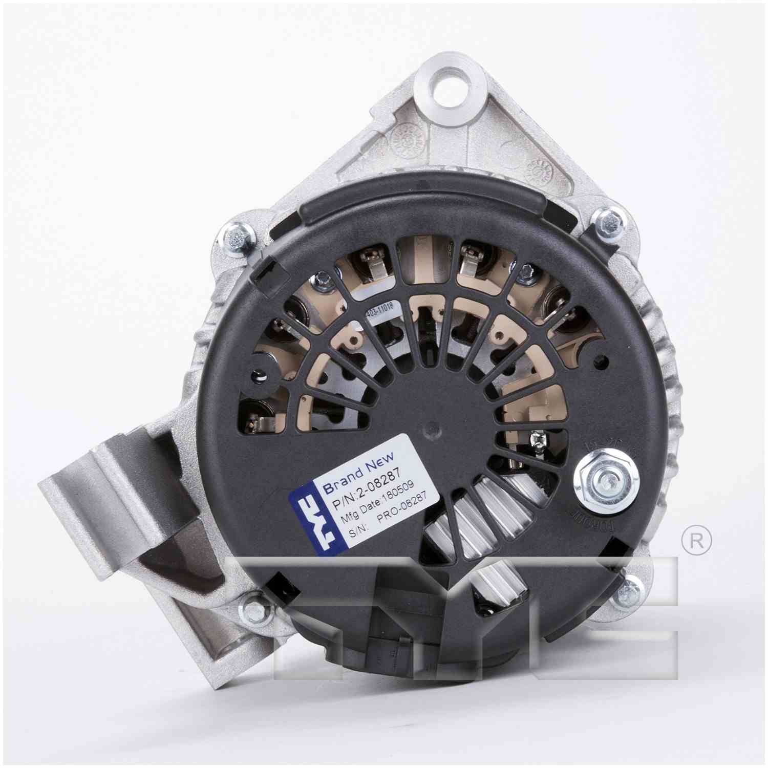 tyc alternator  frsport 2-08287