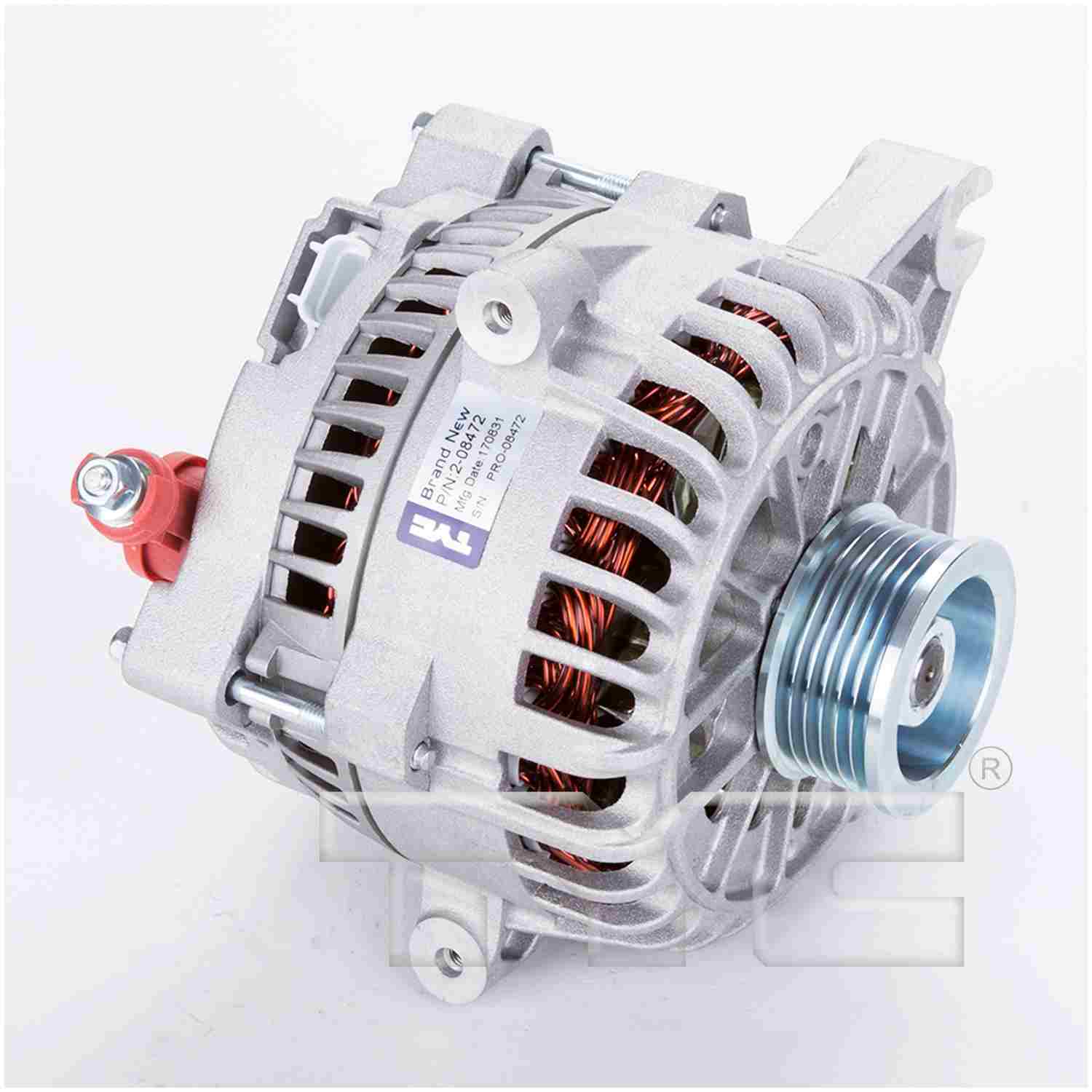 TYC Alternator  top view frsport 2-08472