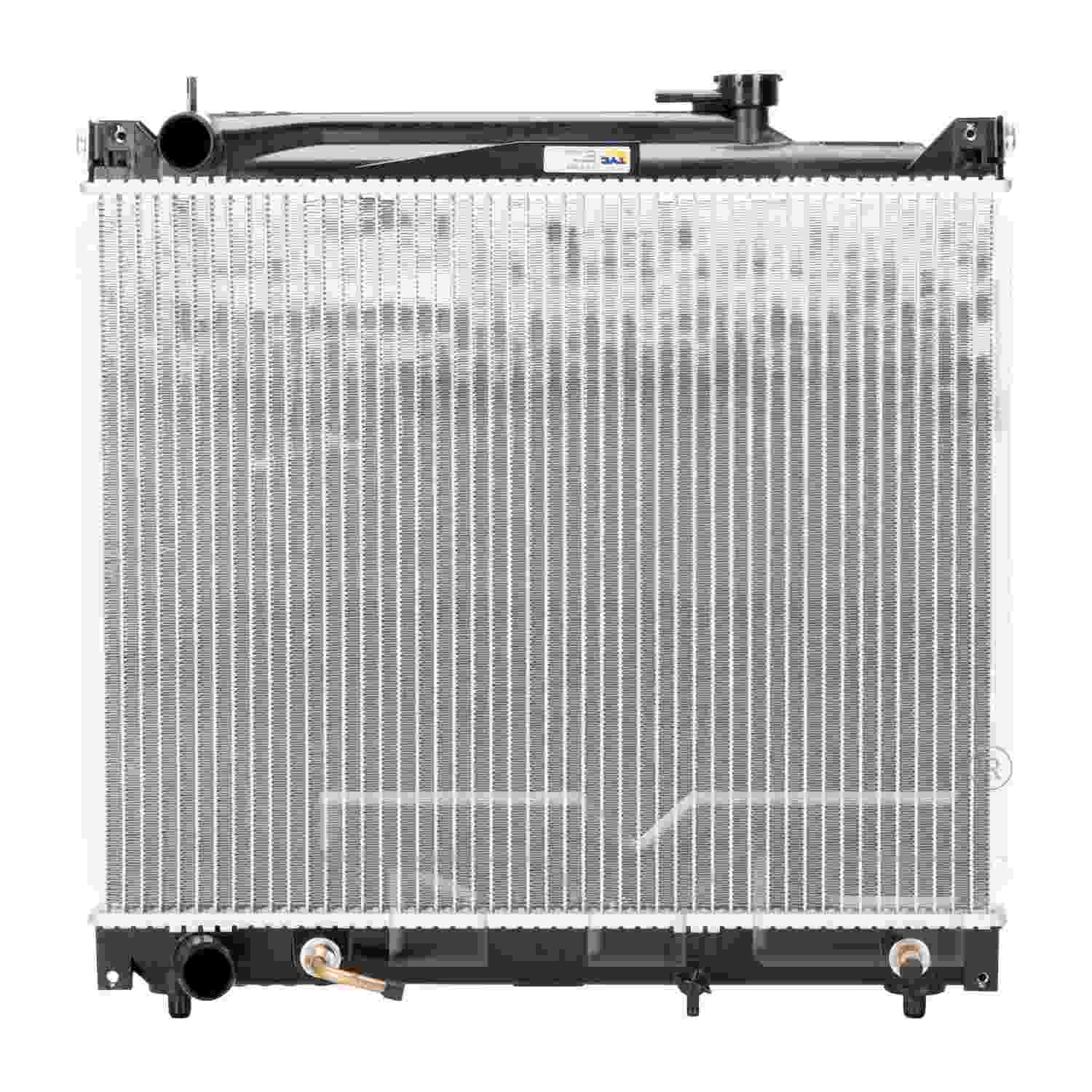 TYC TYC Radiator  top view frsport 2087