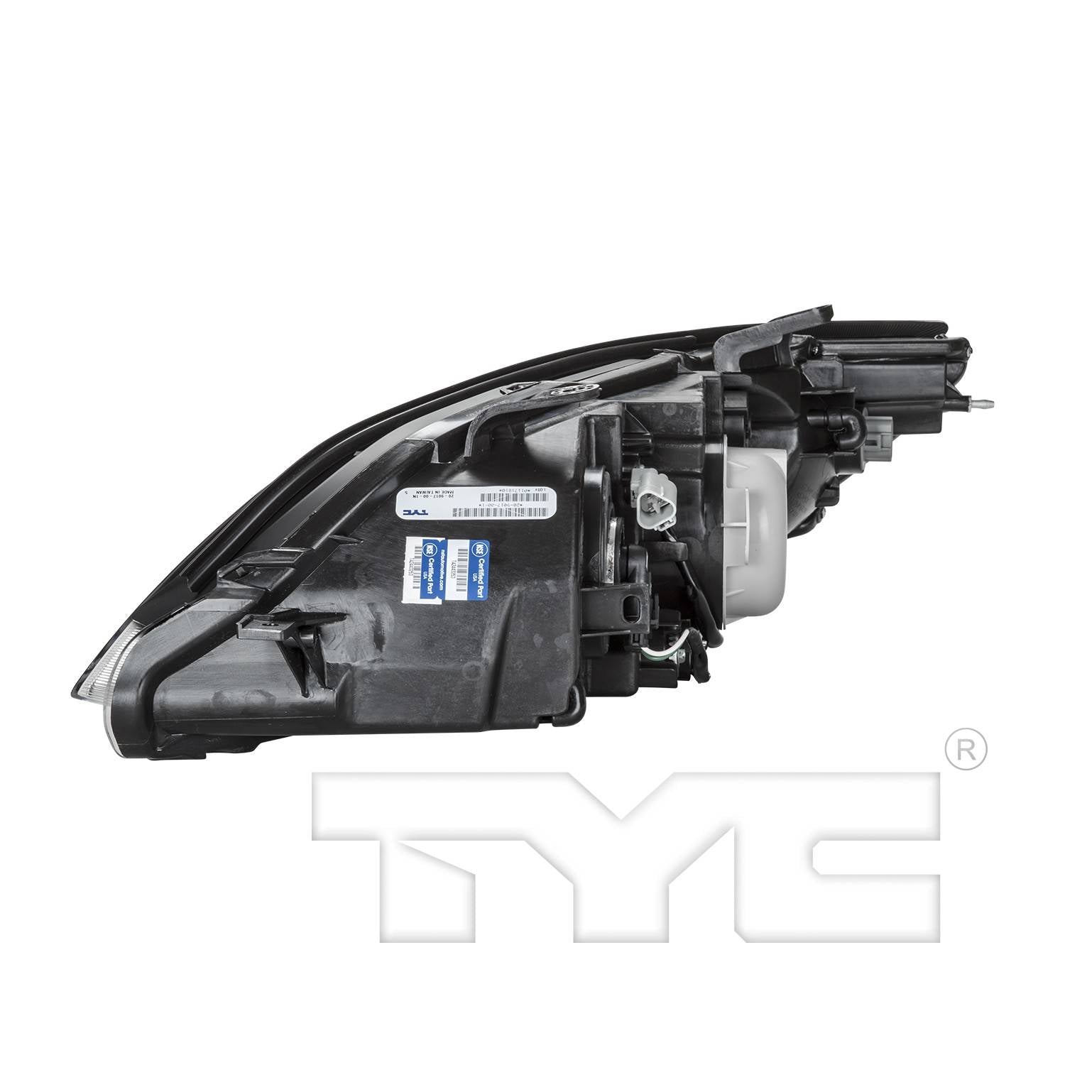 tyc headlight assembly  frsport 20-9017-00-9