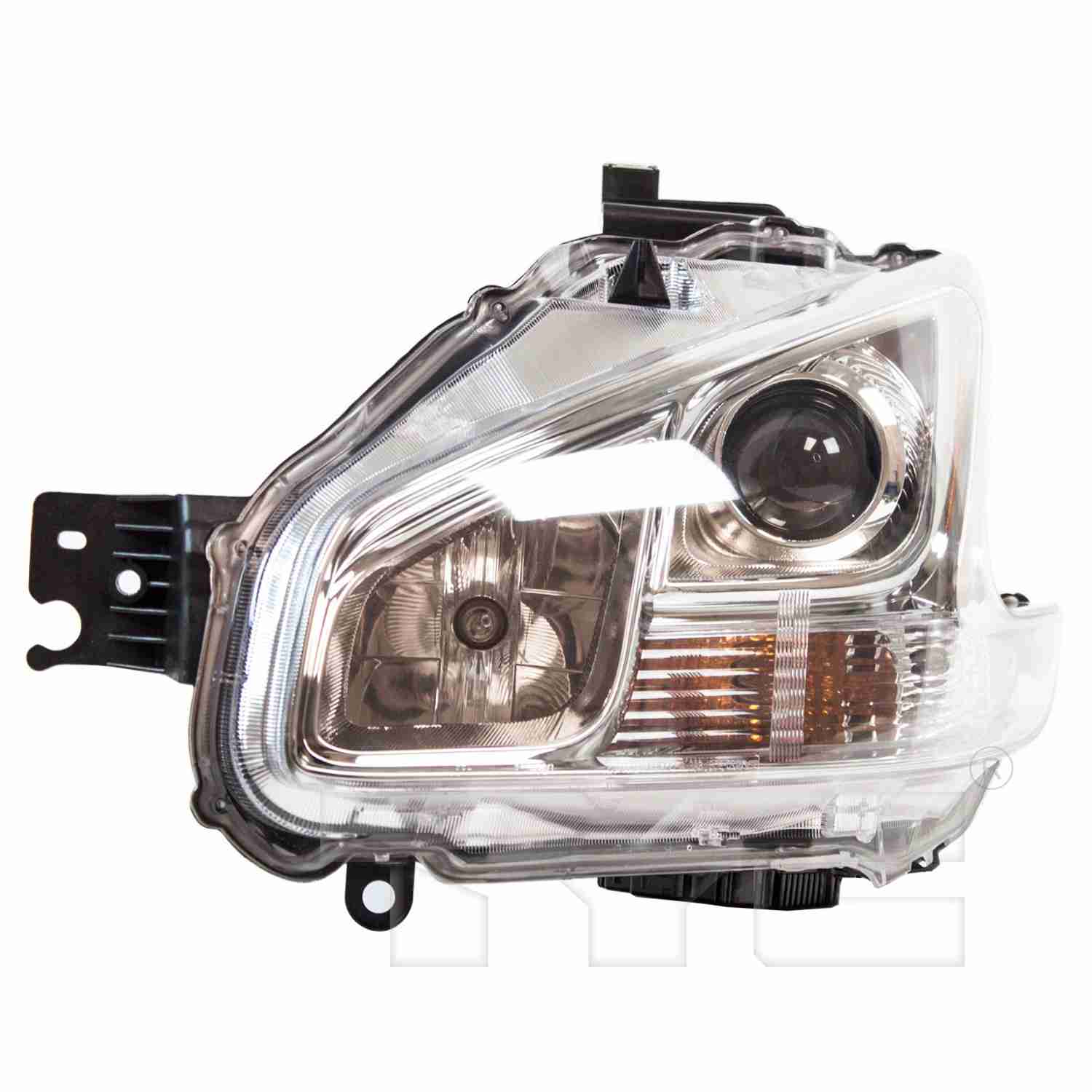 TYC Headlight Assembly  top view frsport 20-9062-00-9