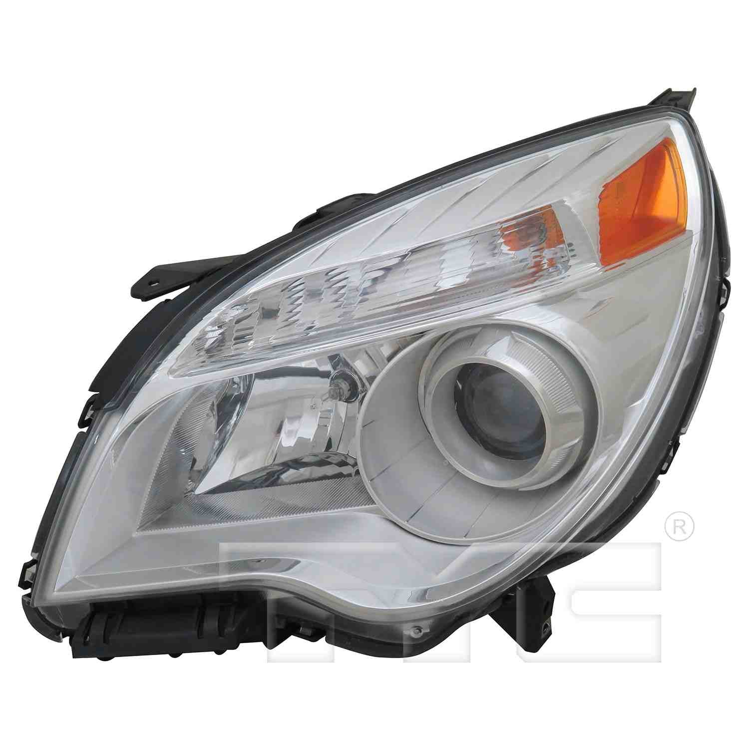 TYC Headlight Assembly  top view frsport 20-9098-00-9