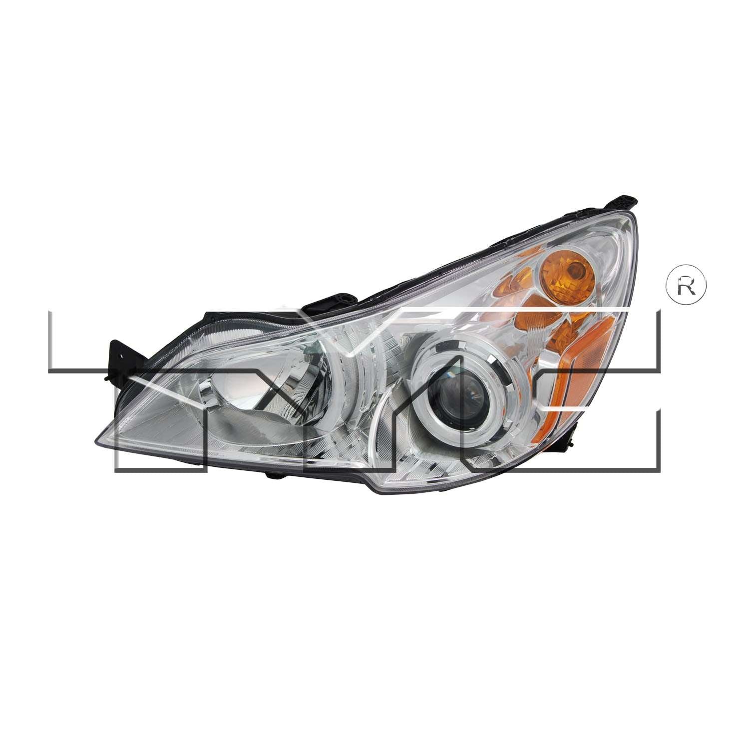 TYC Headlight Assembly  top view frsport 20-9116-00