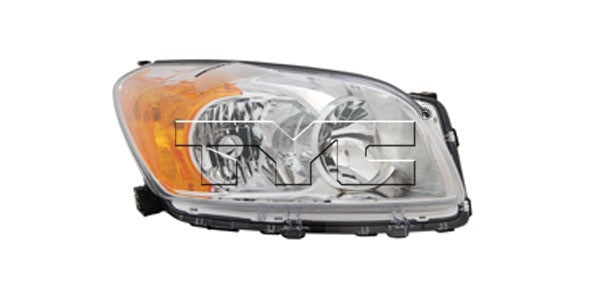 TYC Headlight Assembly  top view frsport 20-9157-00